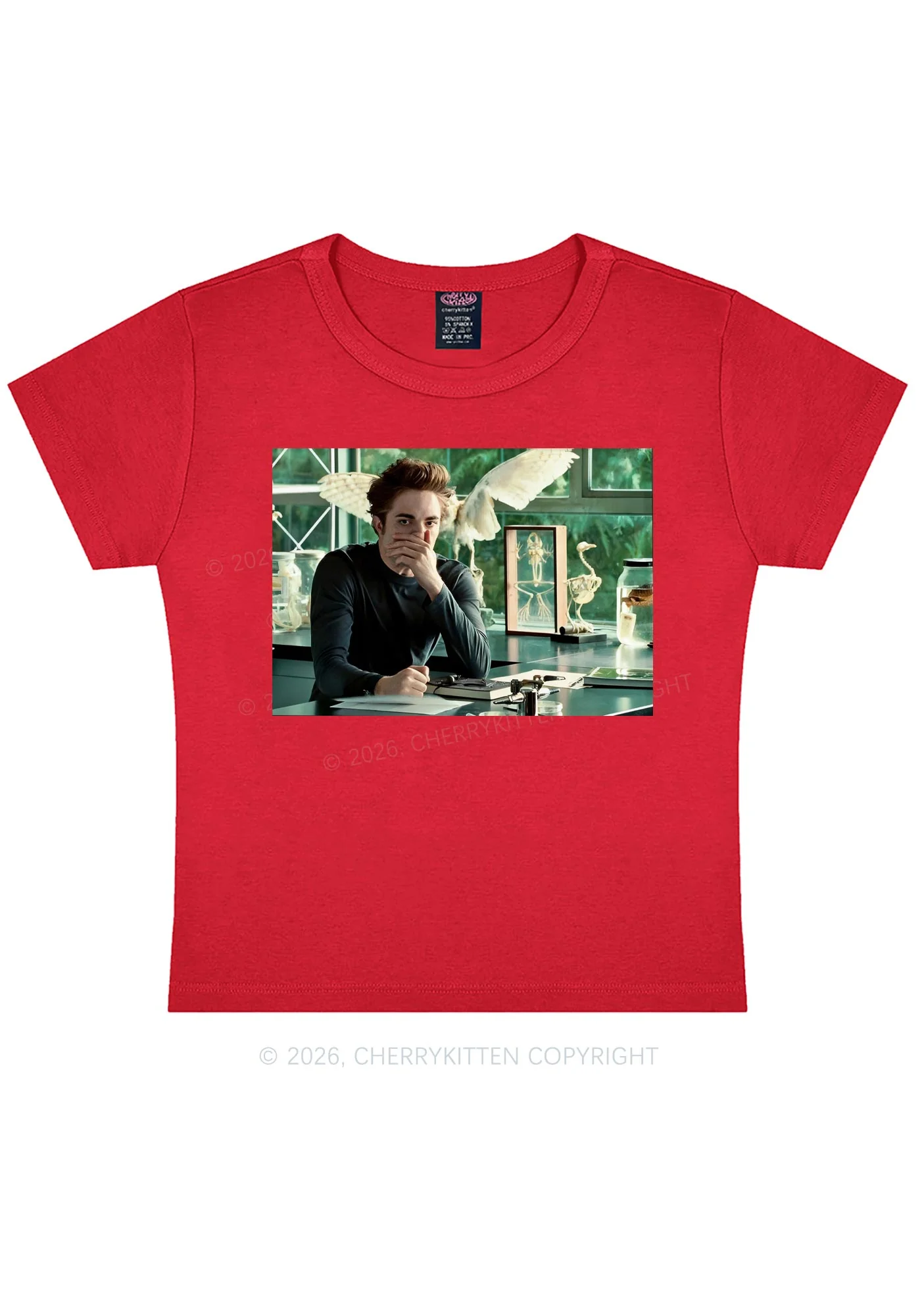 Vampire Boy Y2K Baby Tee Cherrykitten - Image 8
