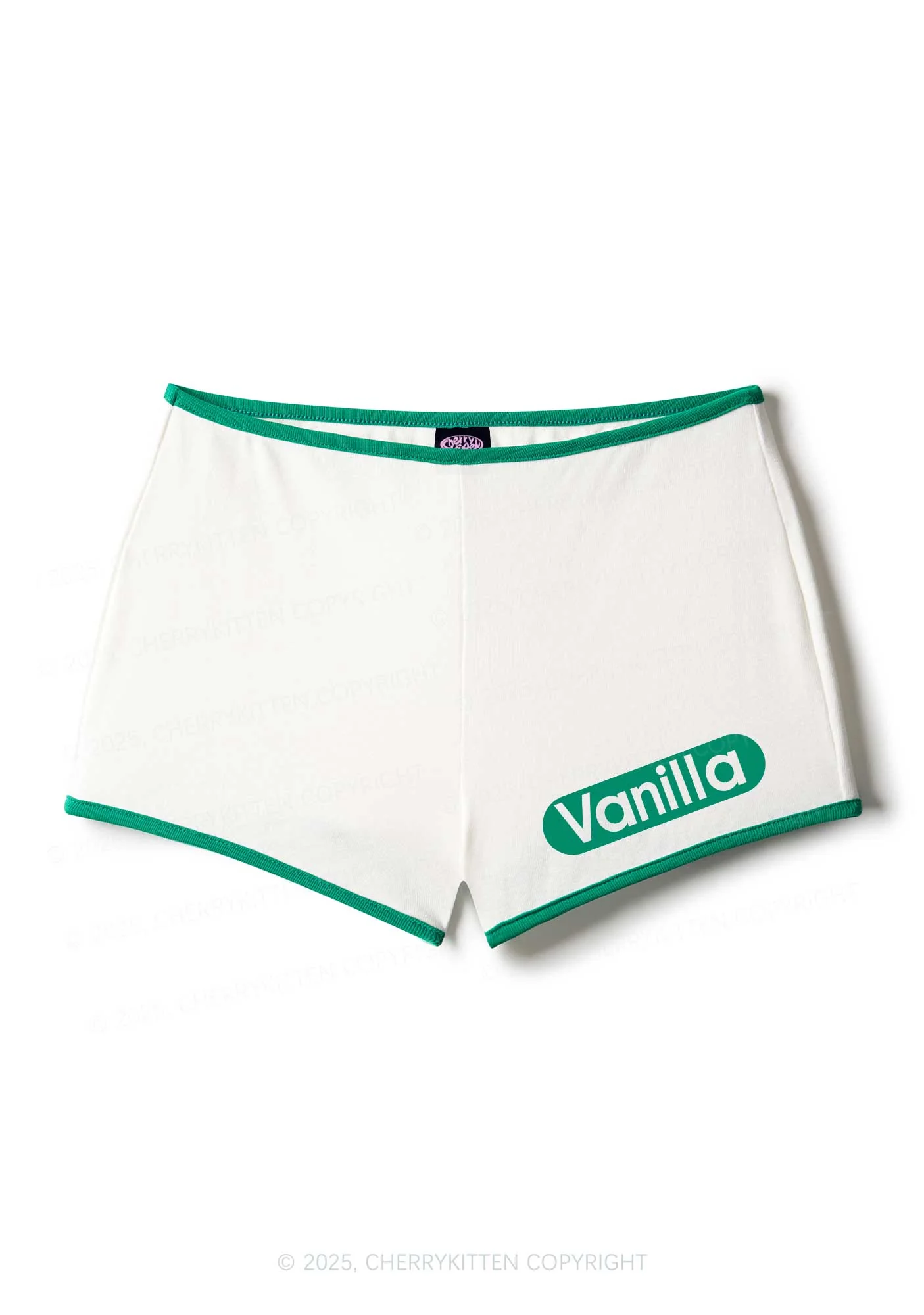 Vanilla Y2K Booty Shorts Cherrykitten - Image 3