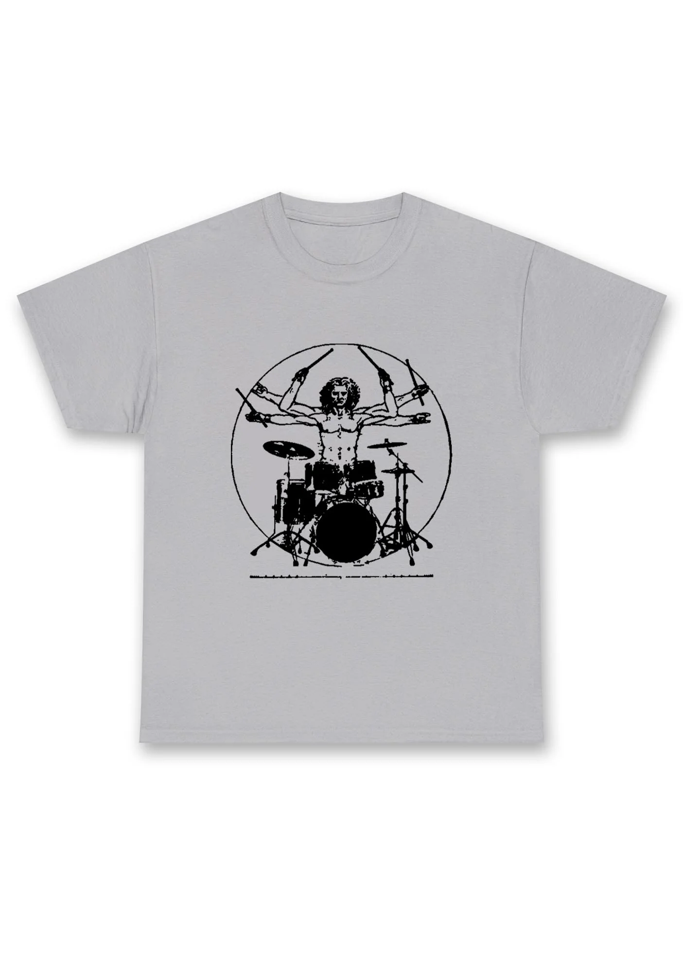 Vitruvian Drummer Chunky Shirt - Image 5