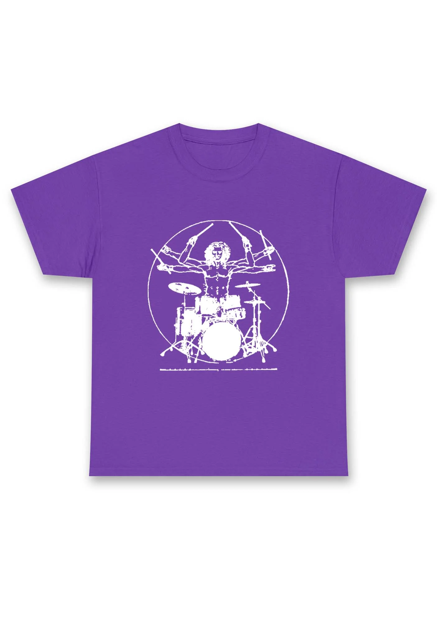 Vitruvian Drummer Chunky Shirt - Image 7