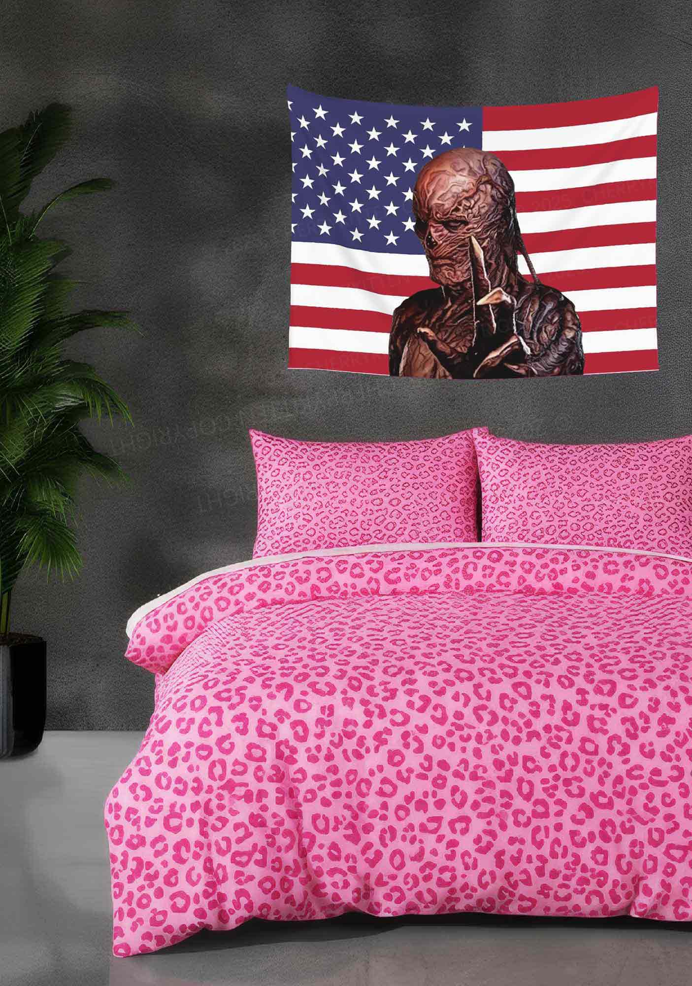VN Flag Y2K Tapestry Cherrykitten - Image 3