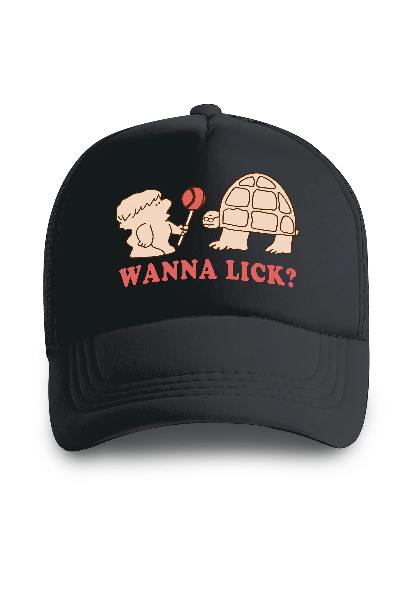 Wanna Lick Lollipop Trucker Hat - Image 3
