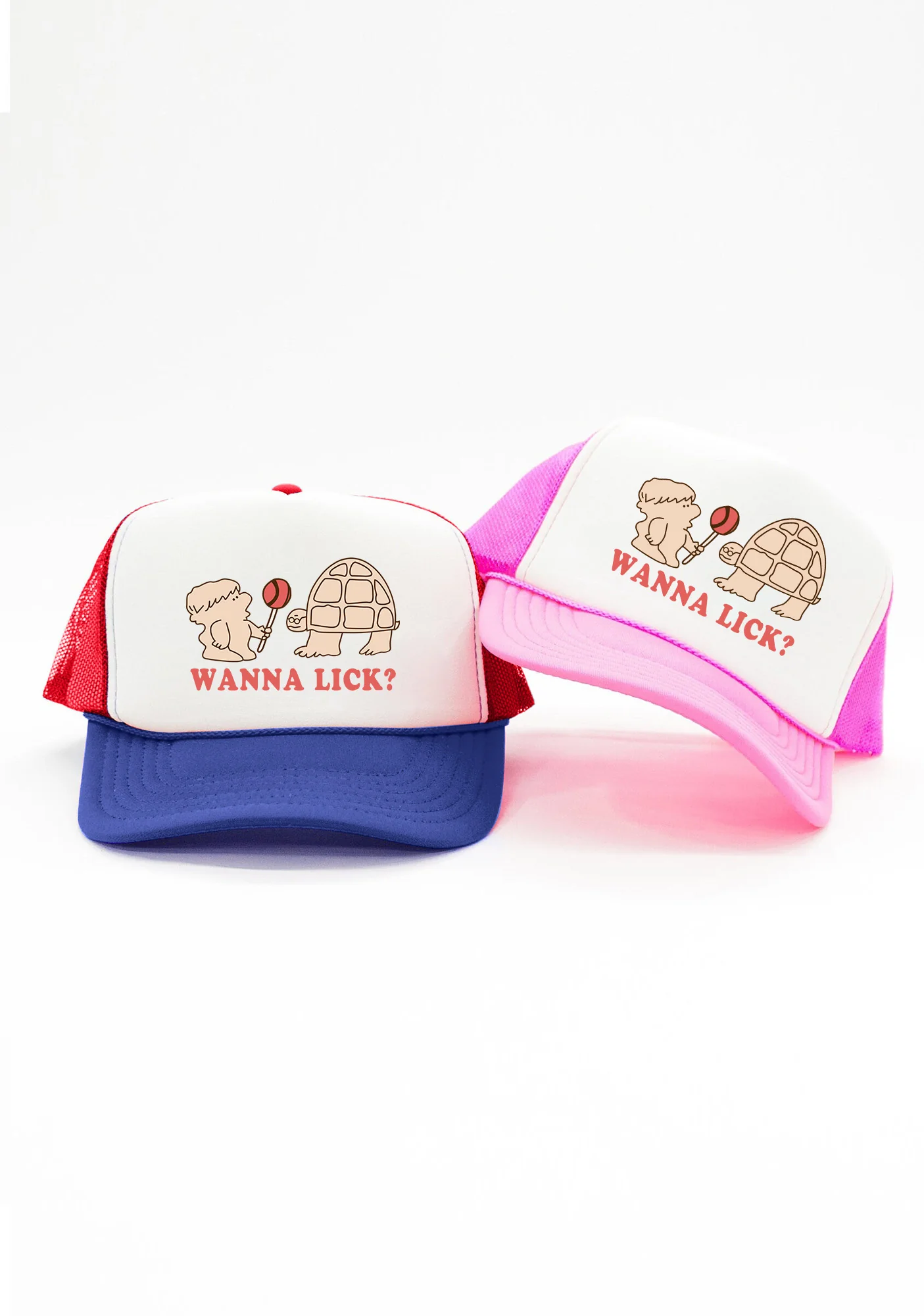 Wanna Lick Lollipop Trucker Hat - Image 4
