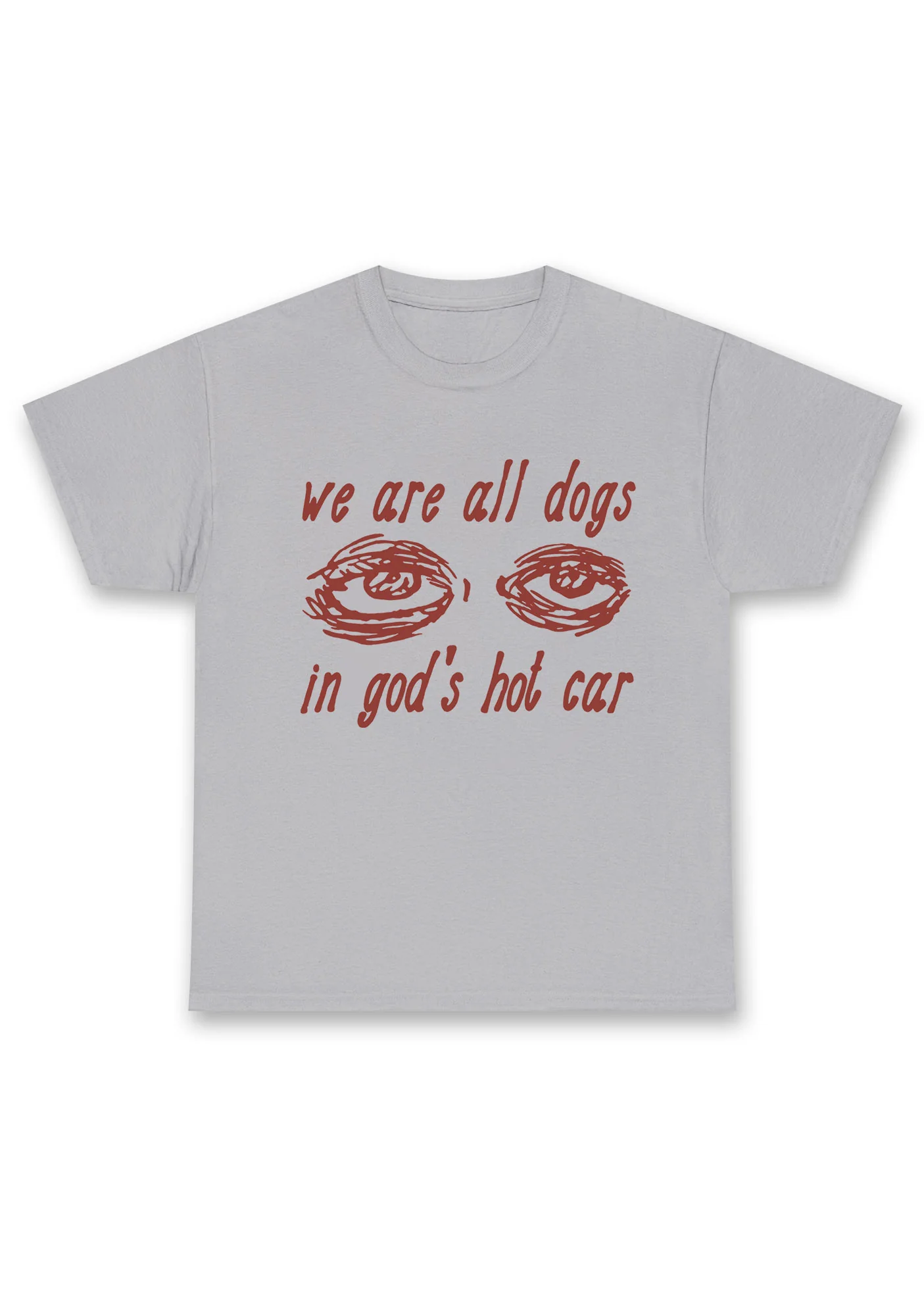 We Are All Dogs In God's Hot Car Chunky Shirt - Image 6