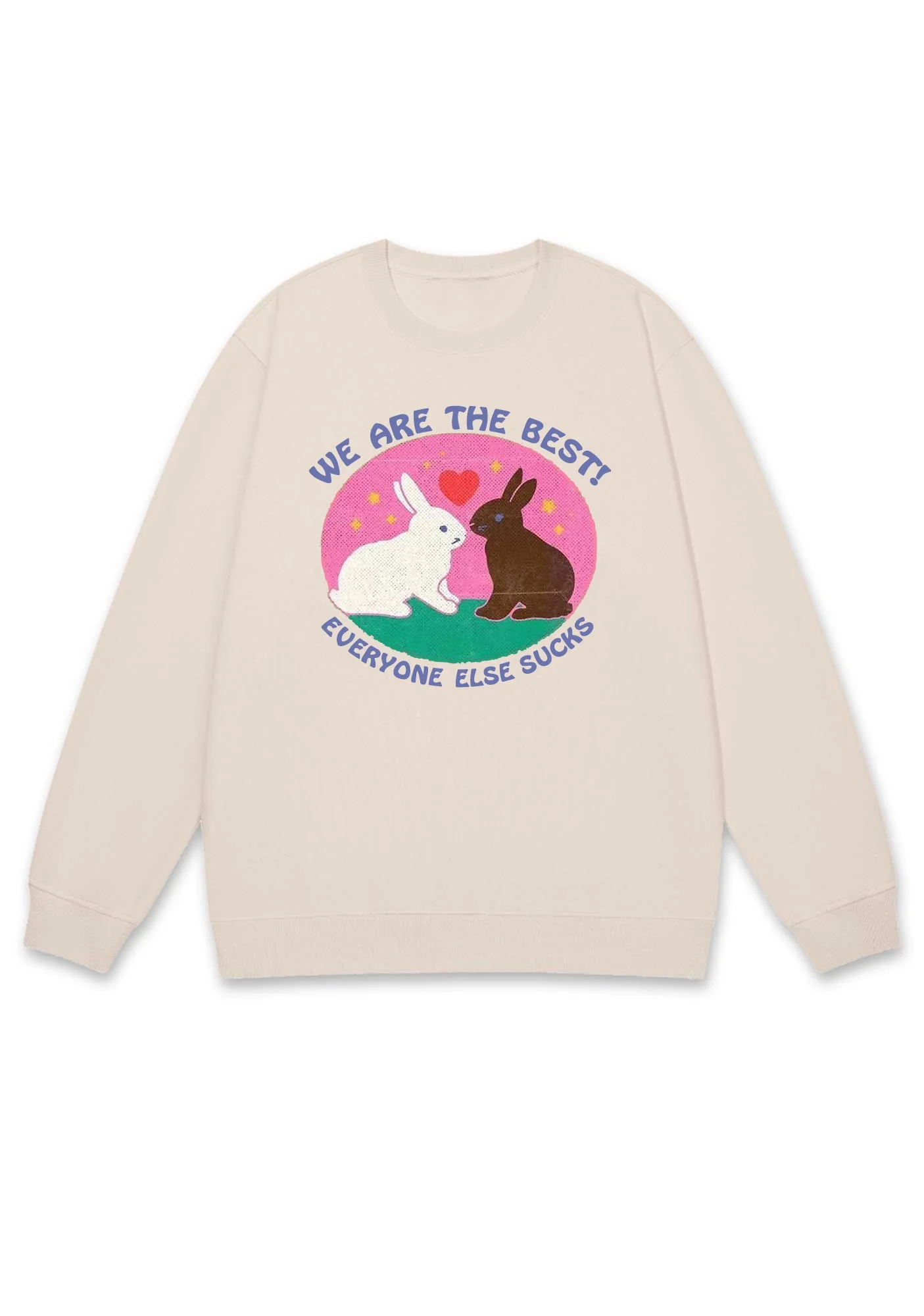 We Are The Best Rabbits Y2K Sweatshirt - Image 3