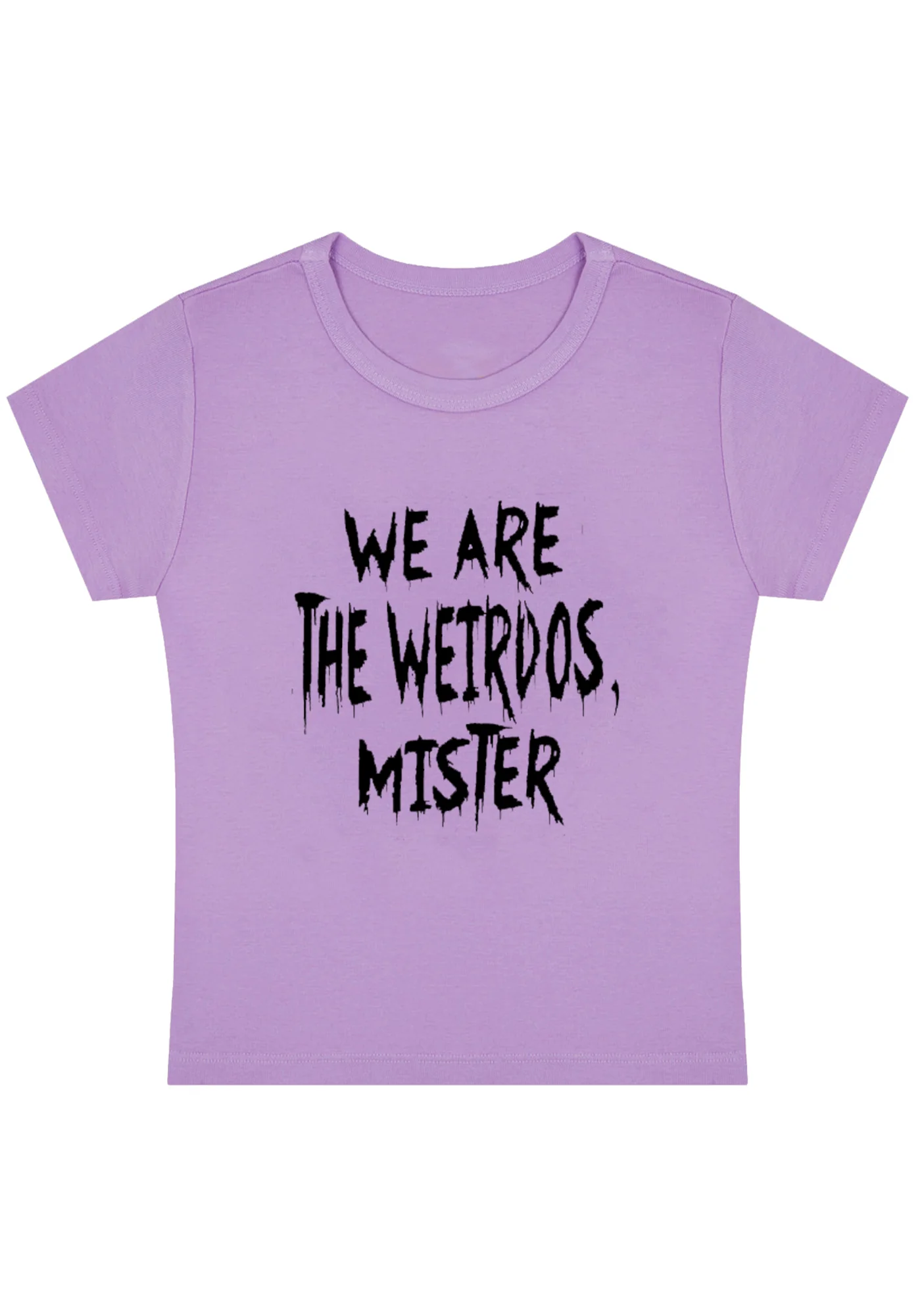 We Are The Weirdos Mister Y2K Baby Tee - Image 4