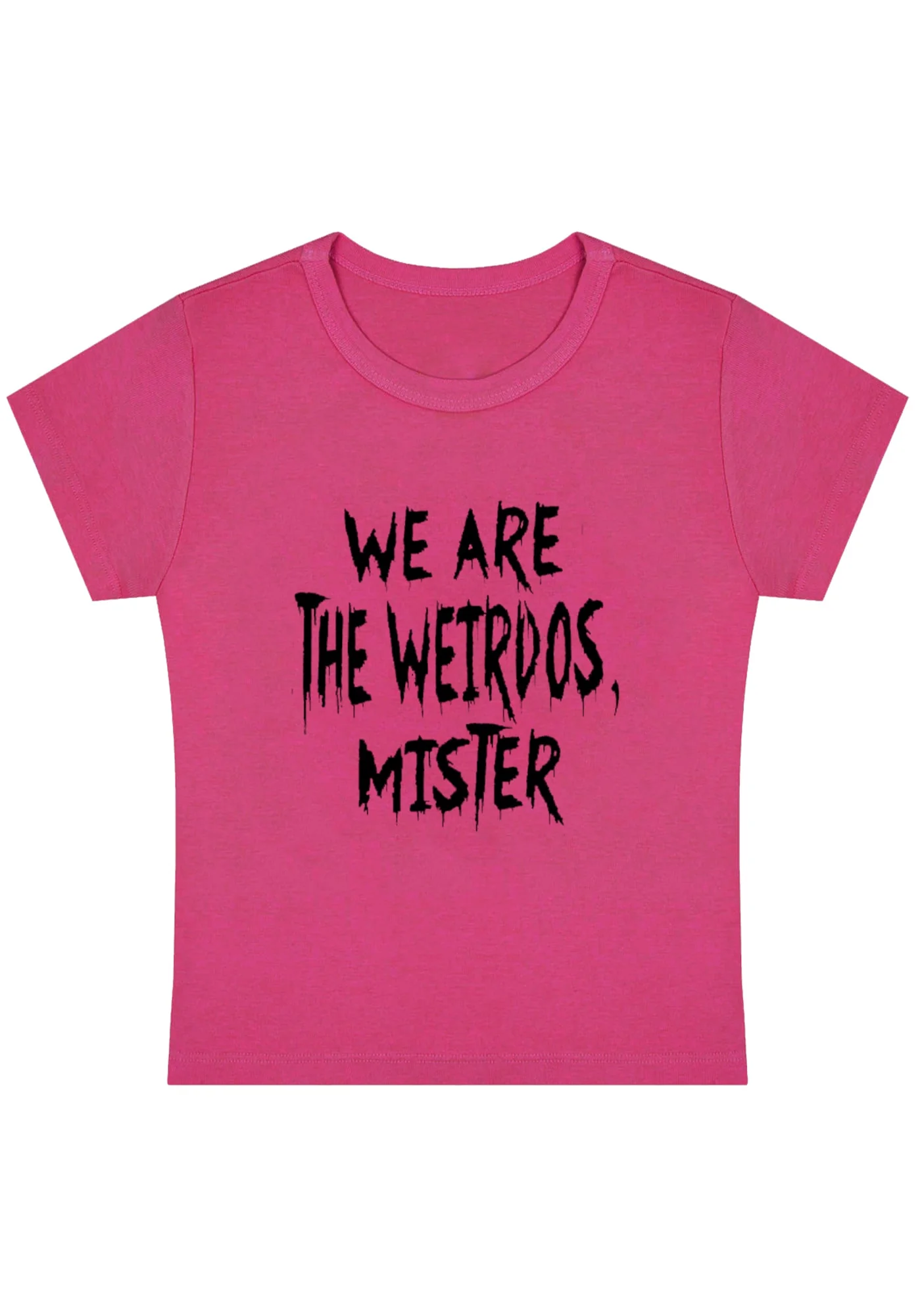 We Are The Weirdos Mister Y2K Baby Tee - Image 5