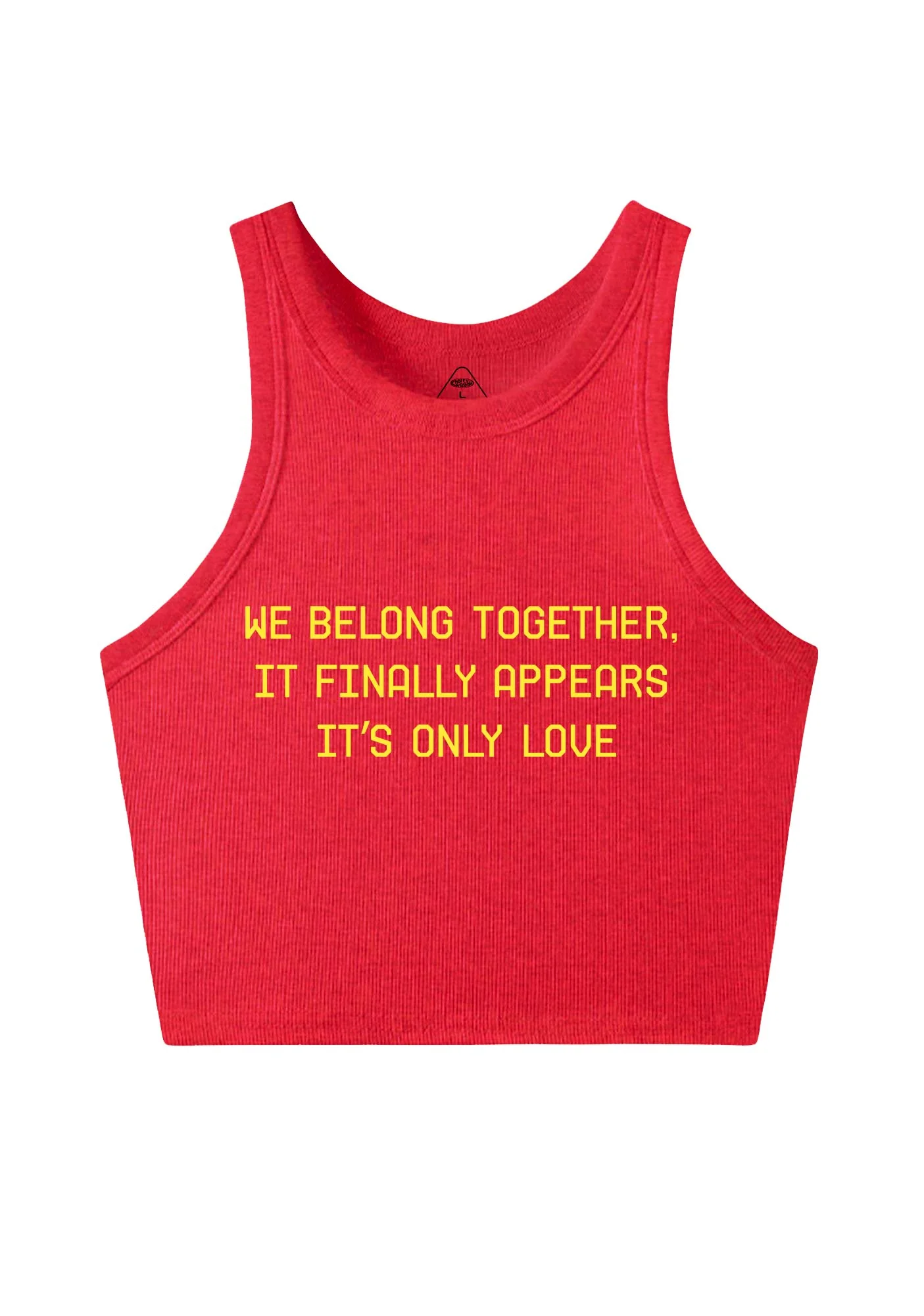 We Belong Together Y2K Crop Tank Top Cherrykitten - Image 5