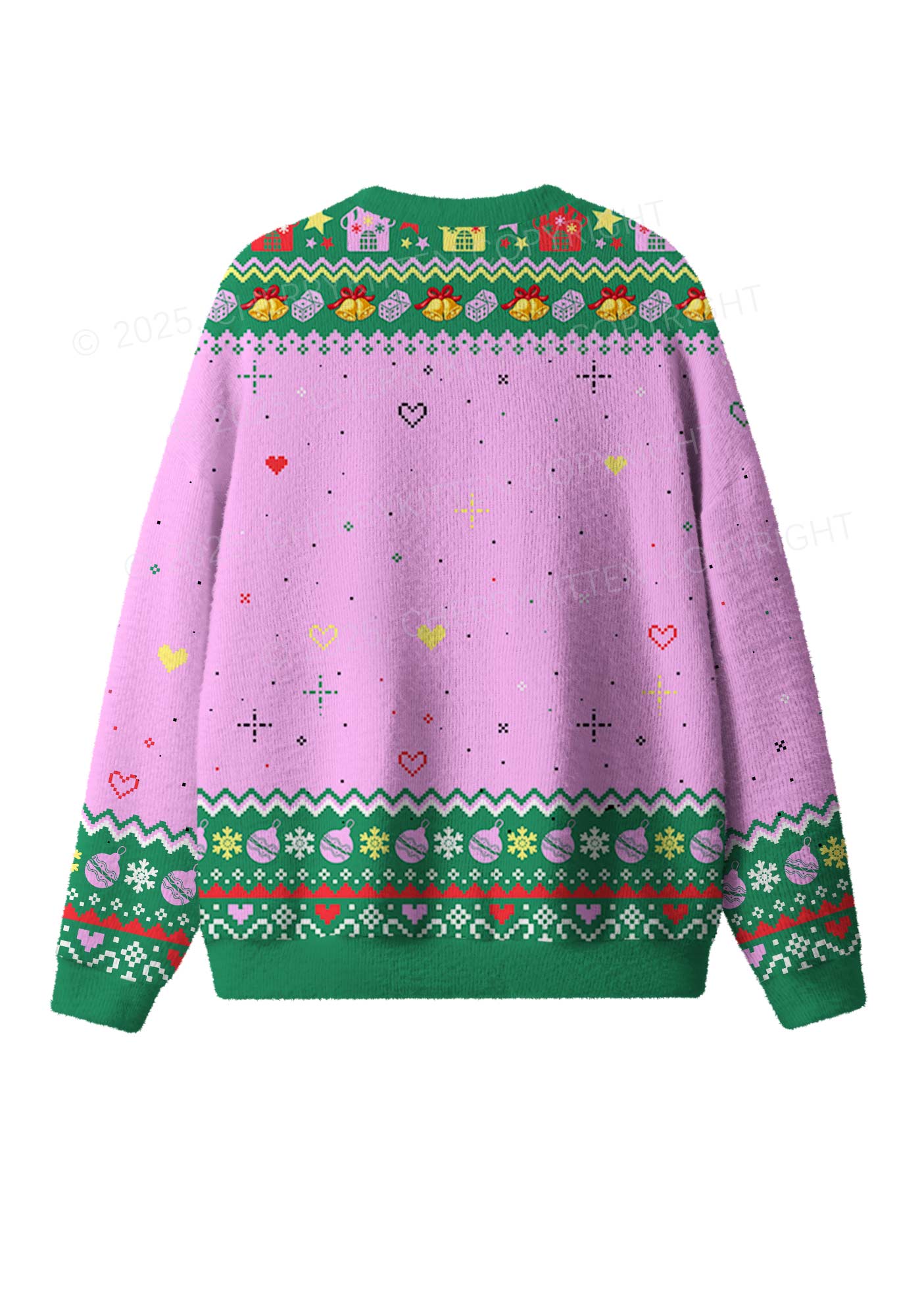 We Gonna Party Y2K Christmas Knit Sweatshirt Cherrykitten - Image 2