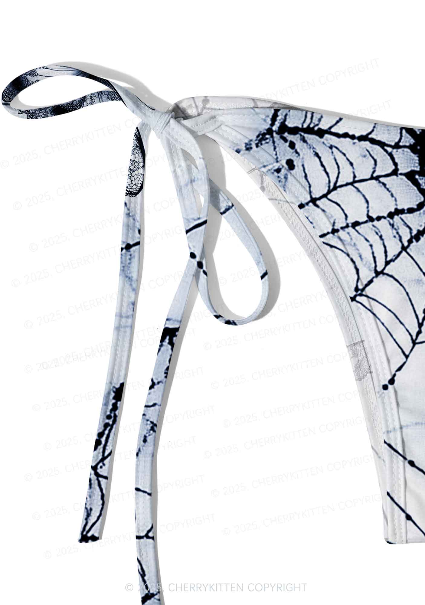 Web And Butterflies Y2K Print Bikini Set Cherrykitten - Image 5