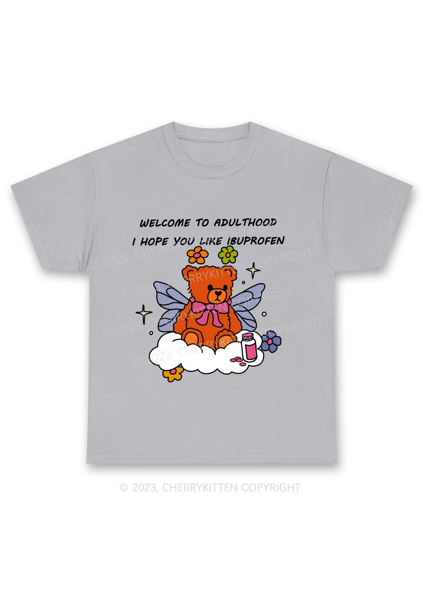 Welcome To Adulthood Y2K Chunky Shirt Cherrykitten - Image 7