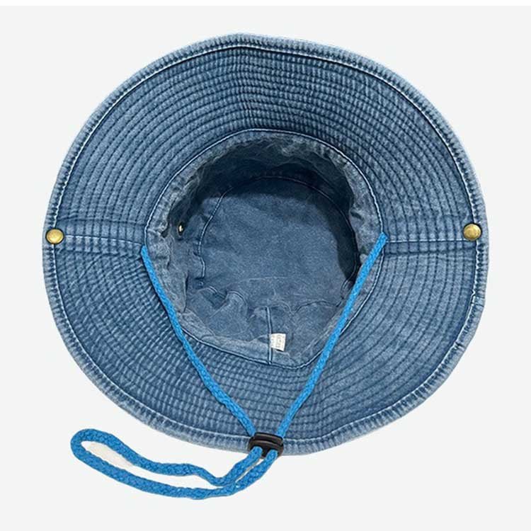 Western Cowboy Stars Vintage Denim Hat - Image 4