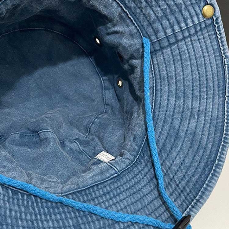 Western Cowboy Stars Vintage Denim Hat - Image 5