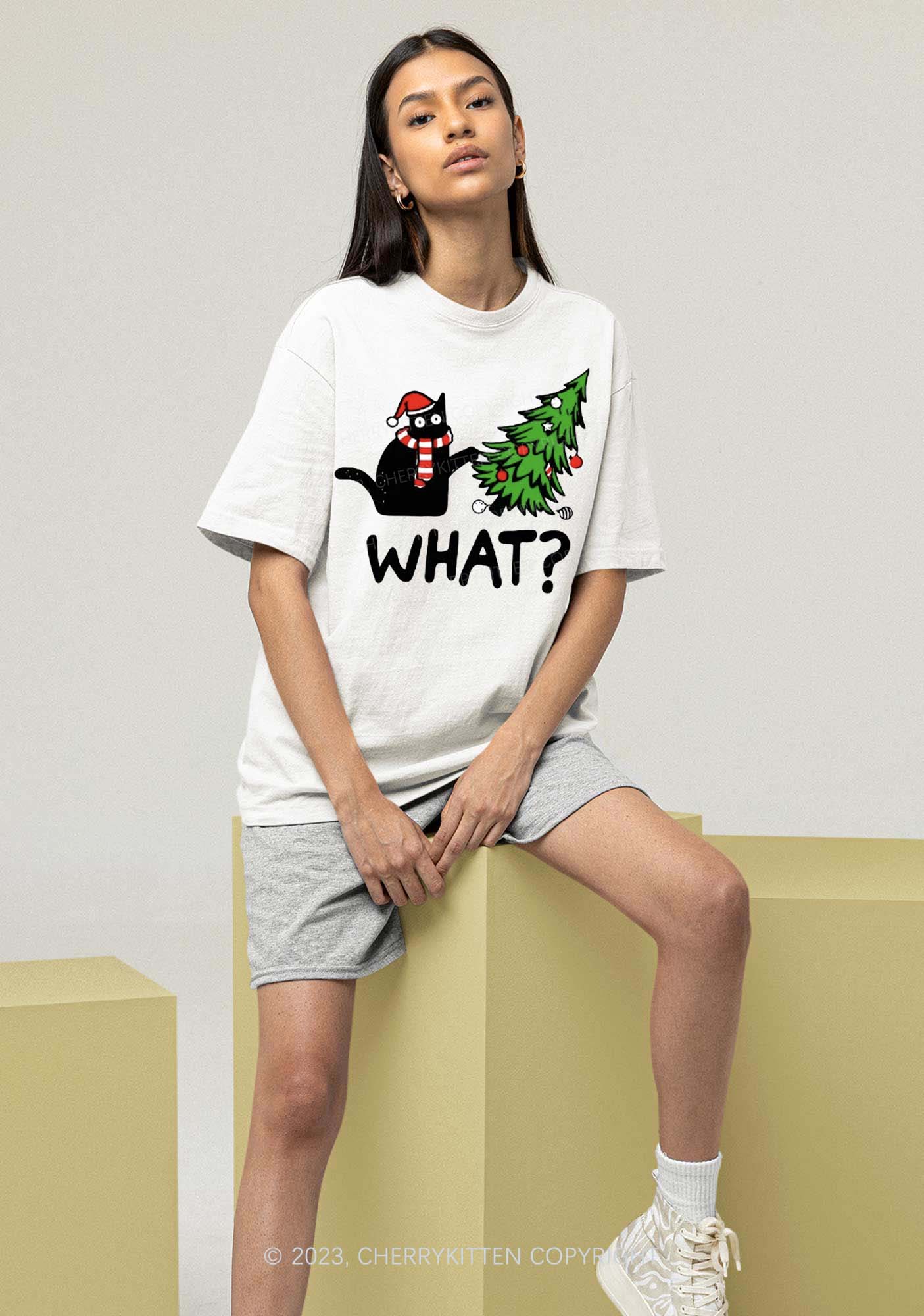 What Christmas Tree Chunky Shirt Cherrykitten - Image 2