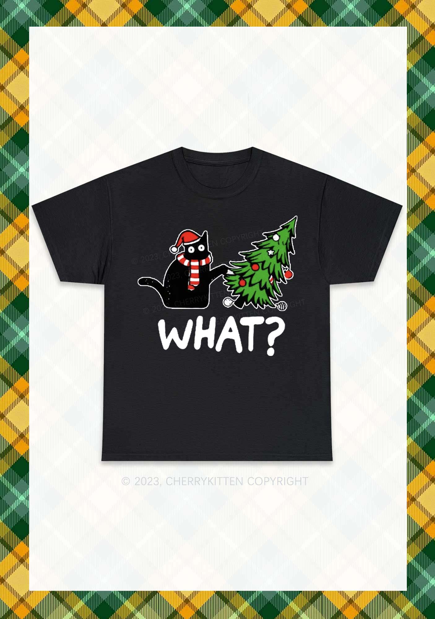 What Christmas Tree Chunky Shirt Cherrykitten - Image 3