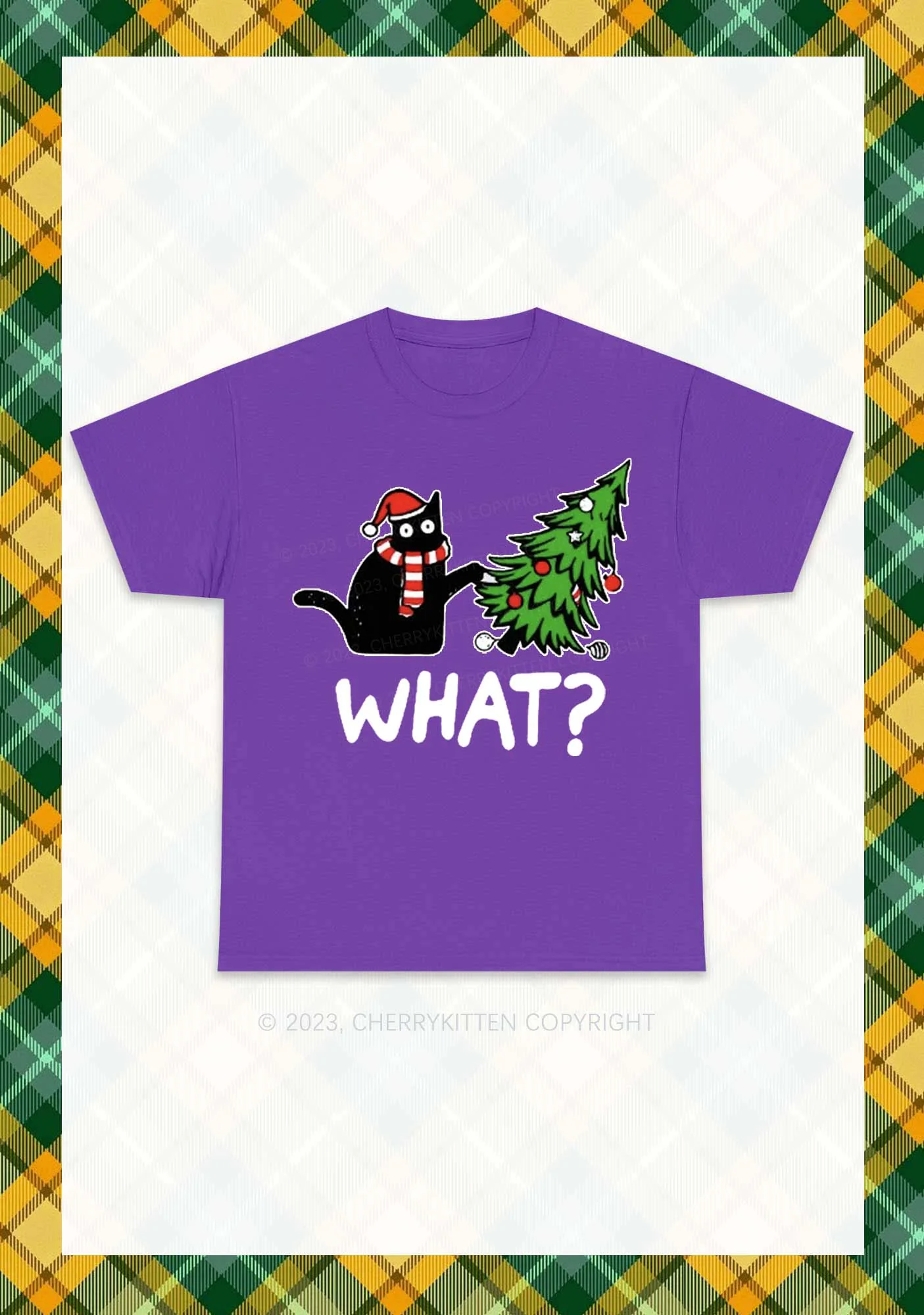 What Christmas Tree Chunky Shirt Cherrykitten - Image 4