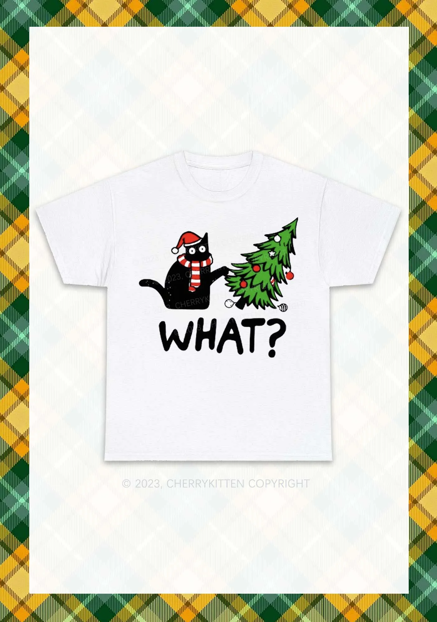 What Christmas Tree Chunky Shirt Cherrykitten - Image 5