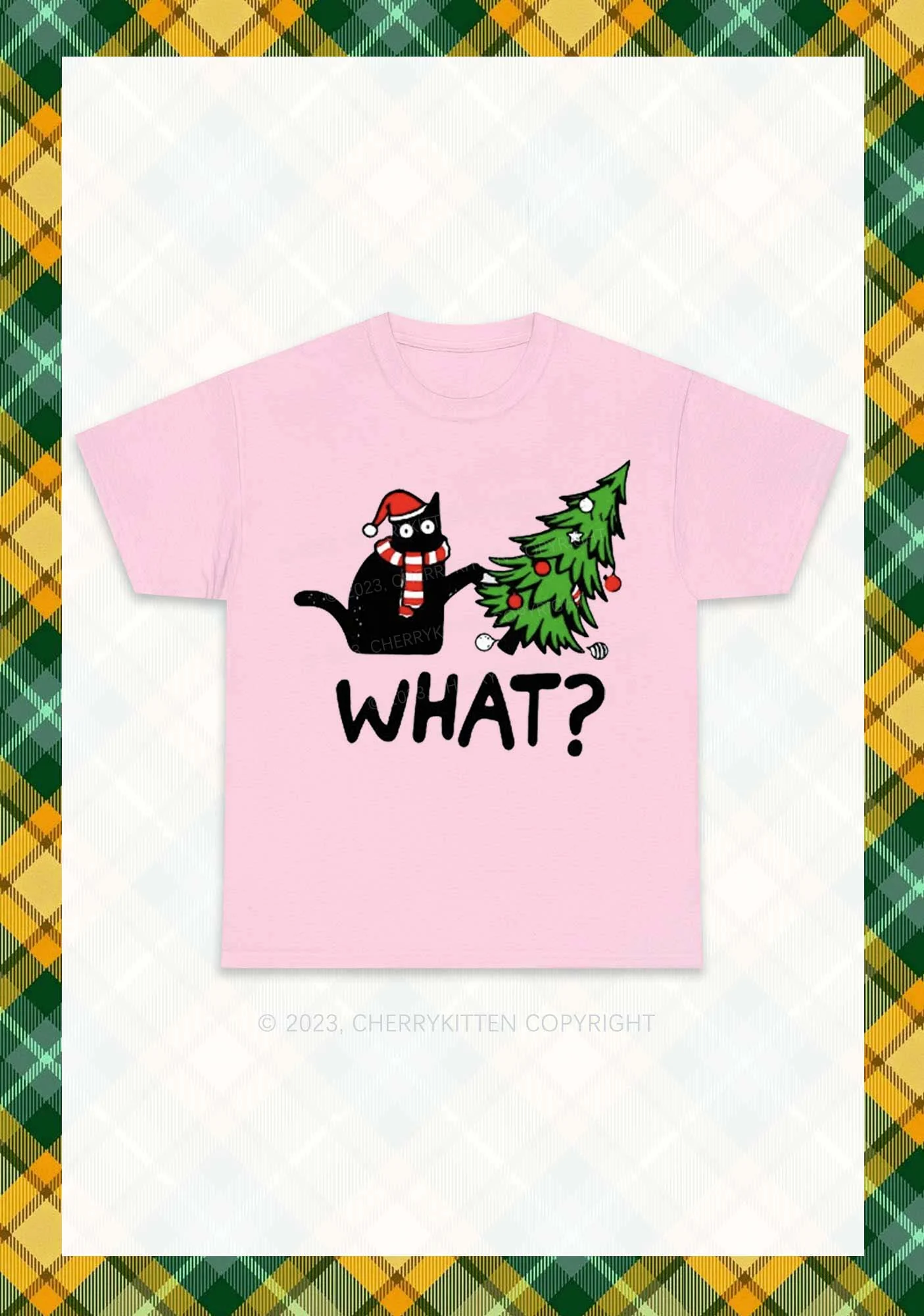 What Christmas Tree Chunky Shirt Cherrykitten - Image 7