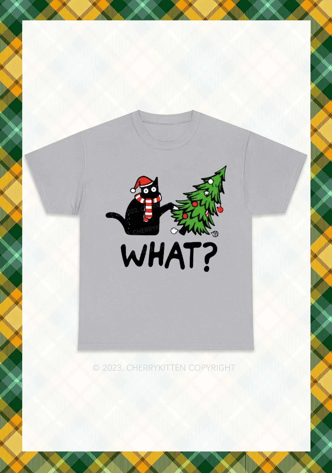 What Christmas Tree Chunky Shirt Cherrykitten - Image 8