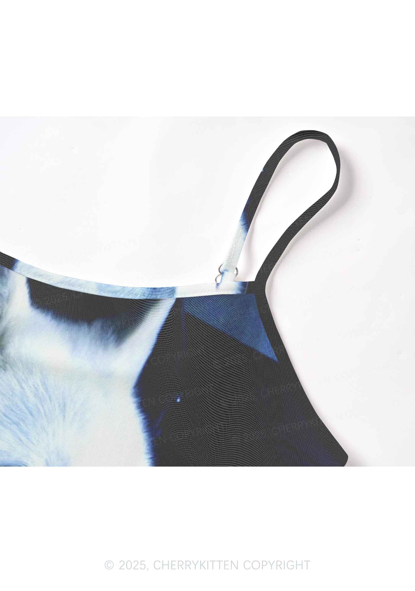 White Wolf Y2K Mesh Cami Tank Cherrykitten - Image 5