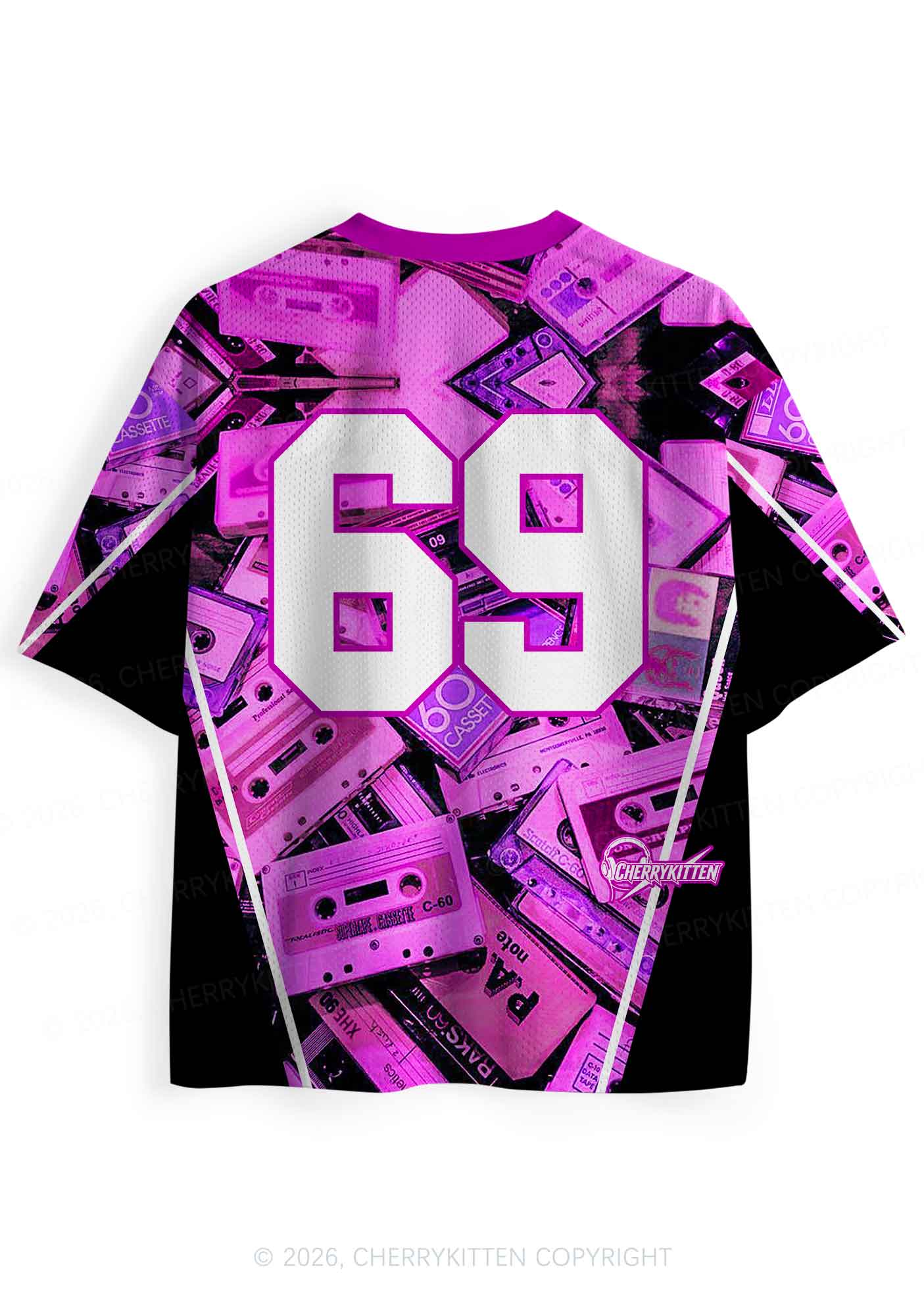 Who Doesnt Like Techno Y2K Sport Jersey Shirts Cherrykitten - Image 3