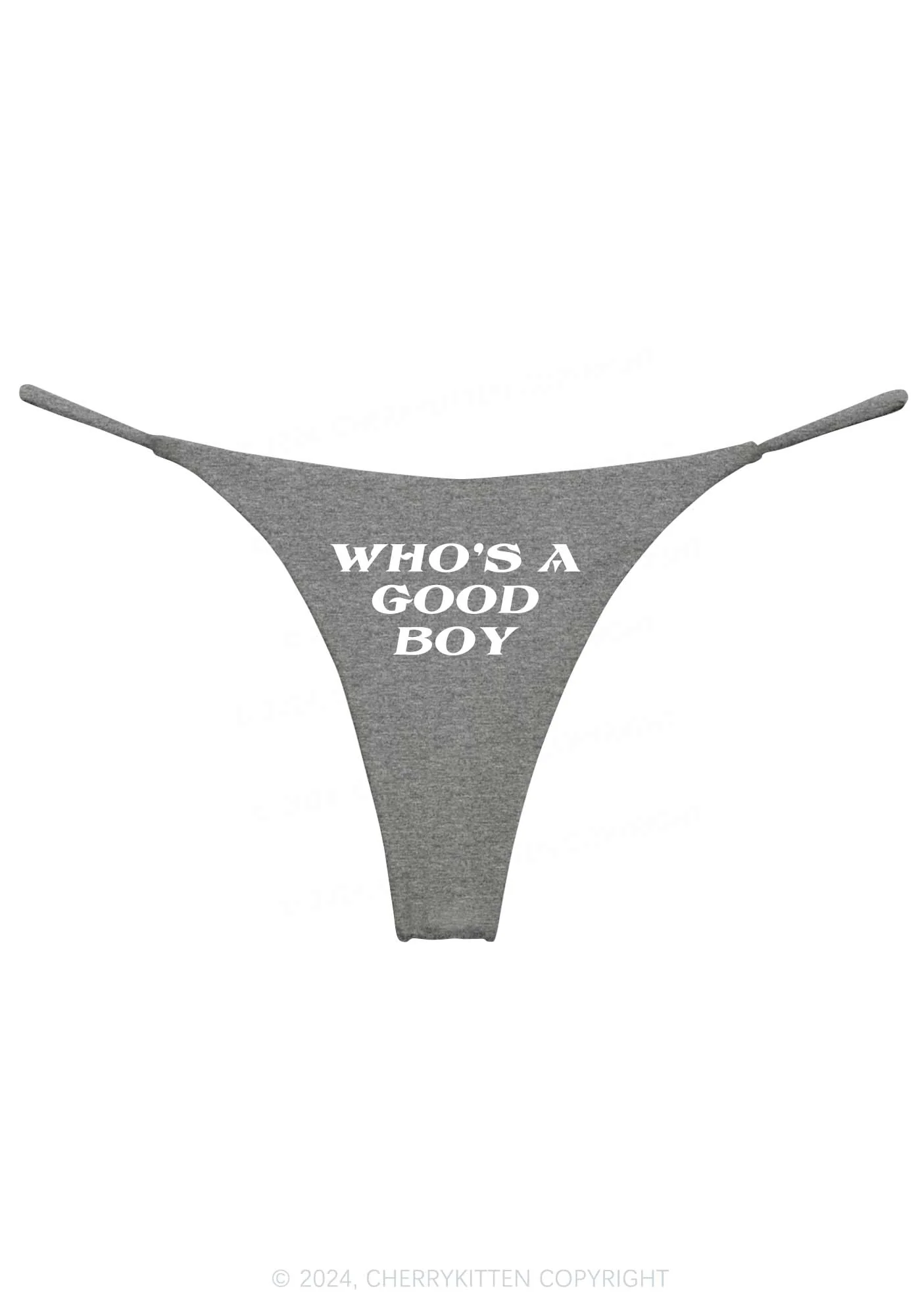 Who's A Good Boy Y2K Bikini String Thong Cherrykitten - Image 9