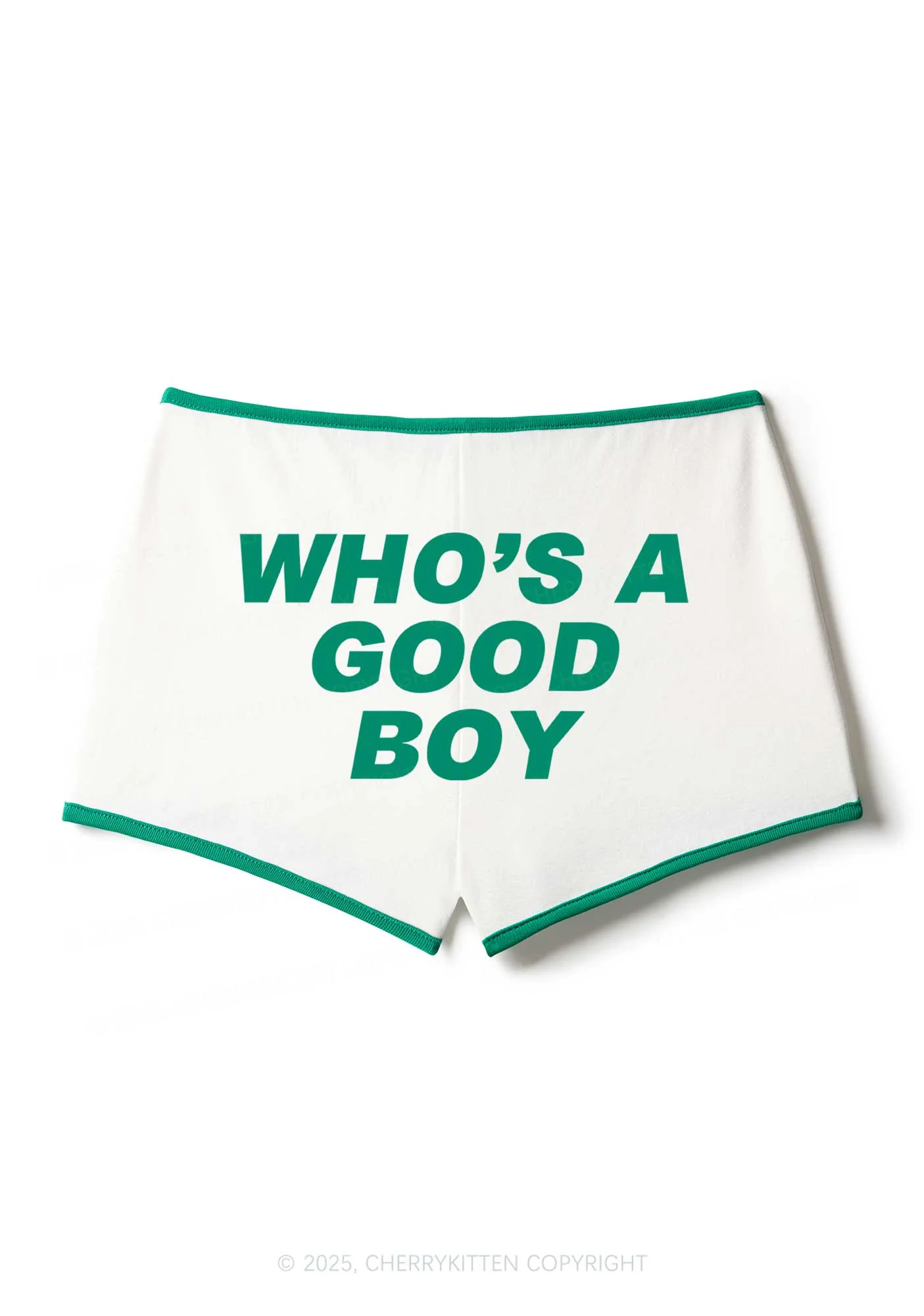 Whos A Good Boy Y2K Booty Shorts Cherrykitten - Image 2