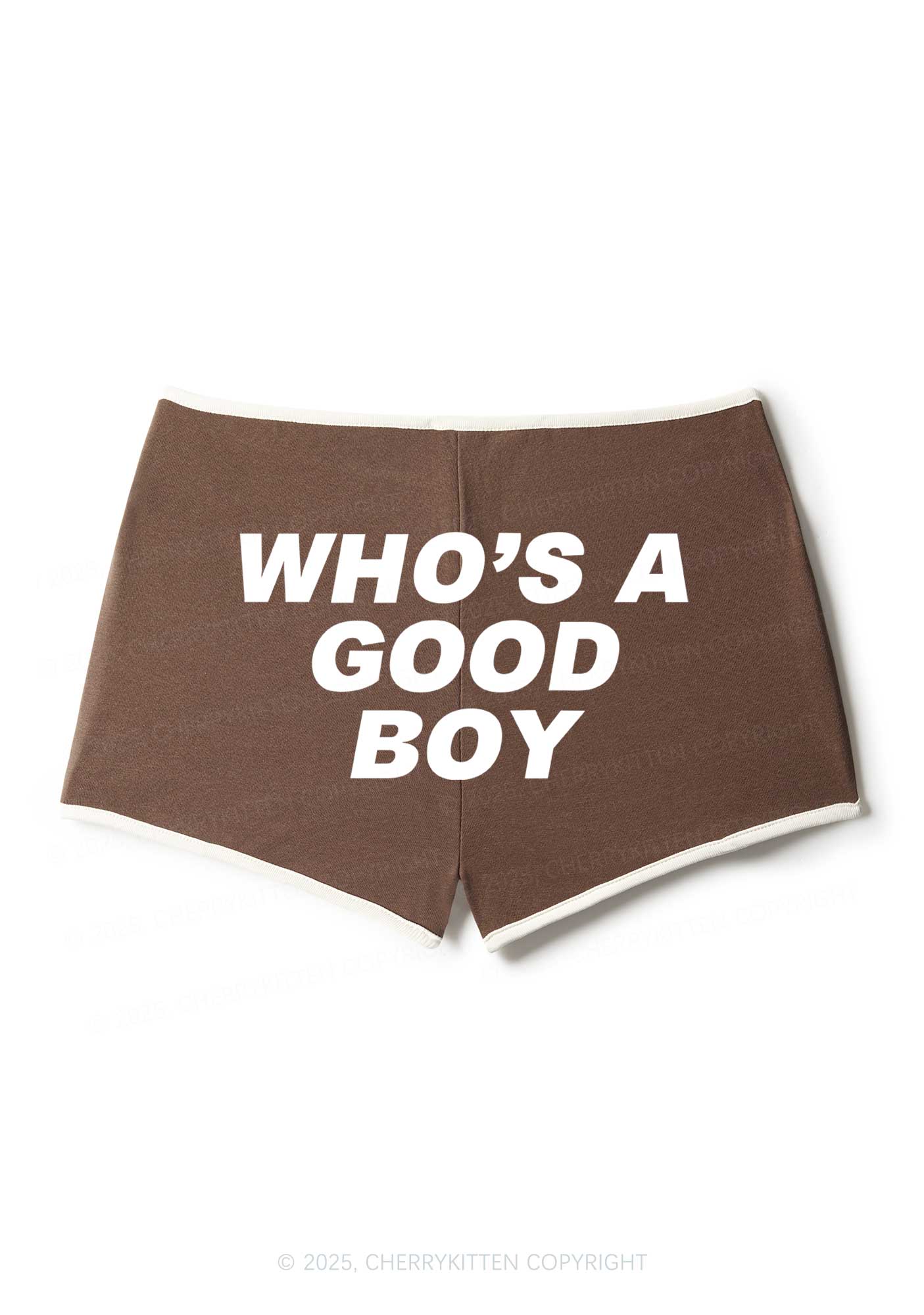 Whos A Good Boy Y2K Booty Shorts Cherrykitten - Image 4