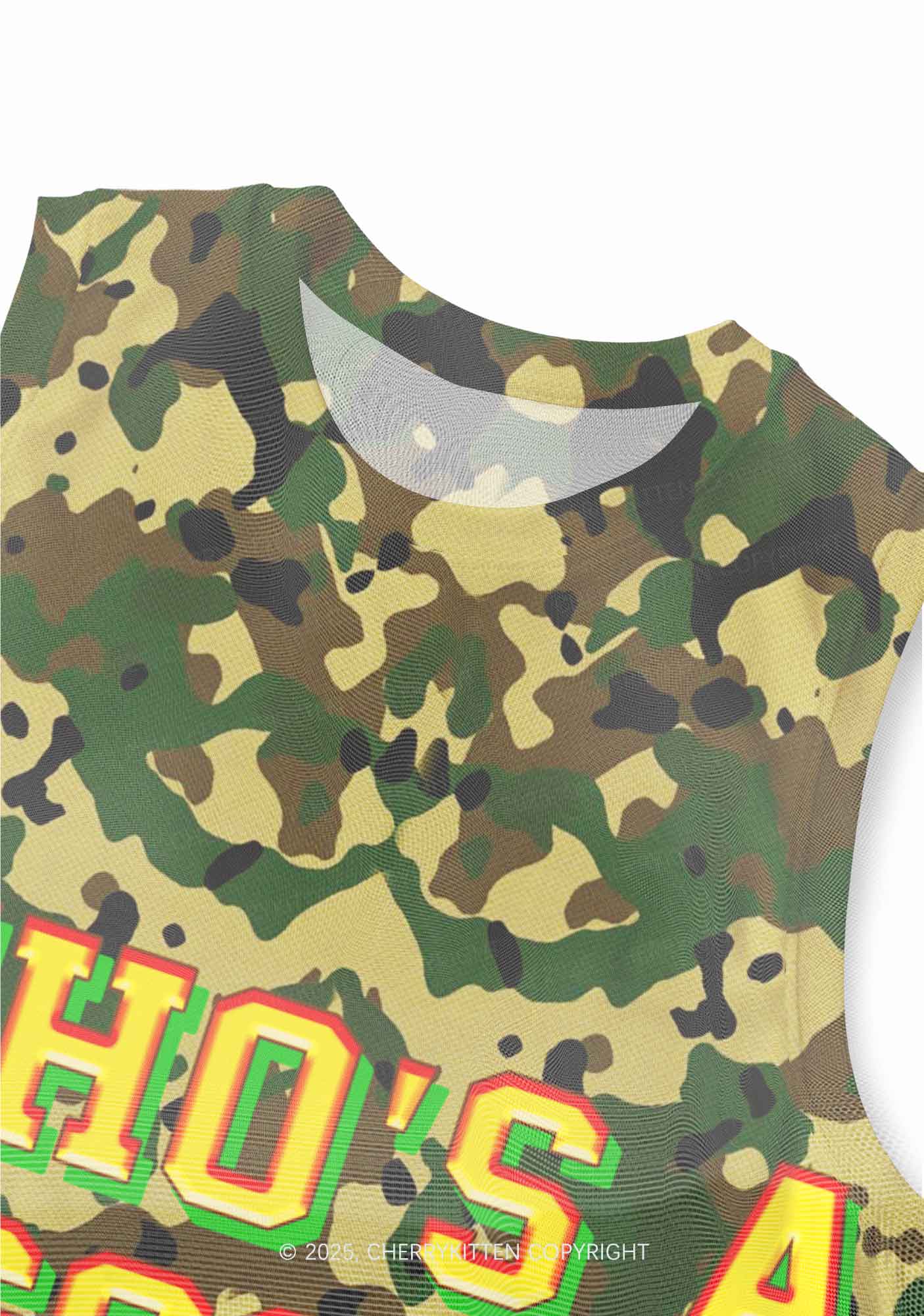 Whos A Good Boy Y2K Mesh Muscle Tank Cherrykitten - Image 2