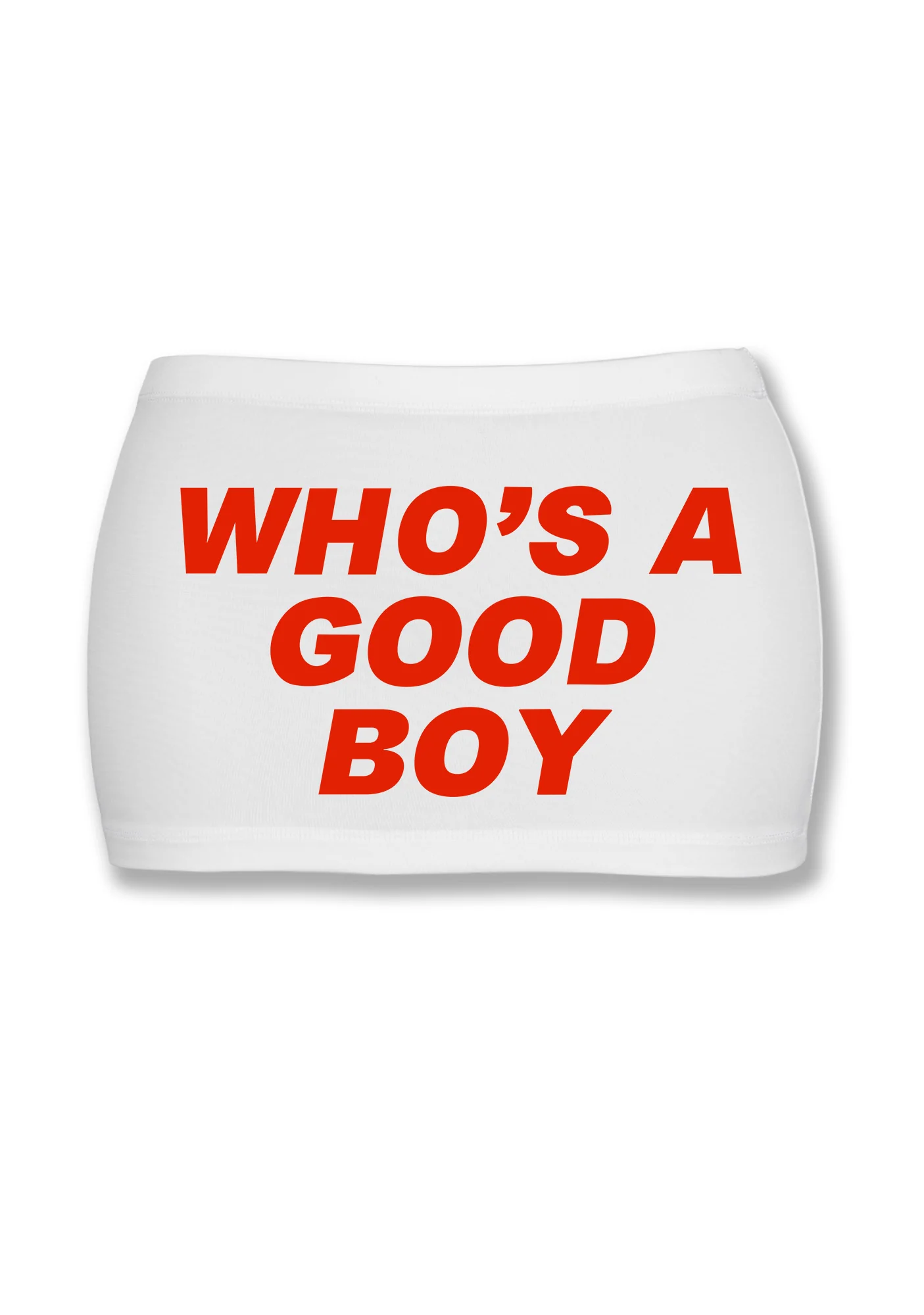 Who's A Good Boy Y2K Mini Hip Skirt Cherrykitten - Image 2