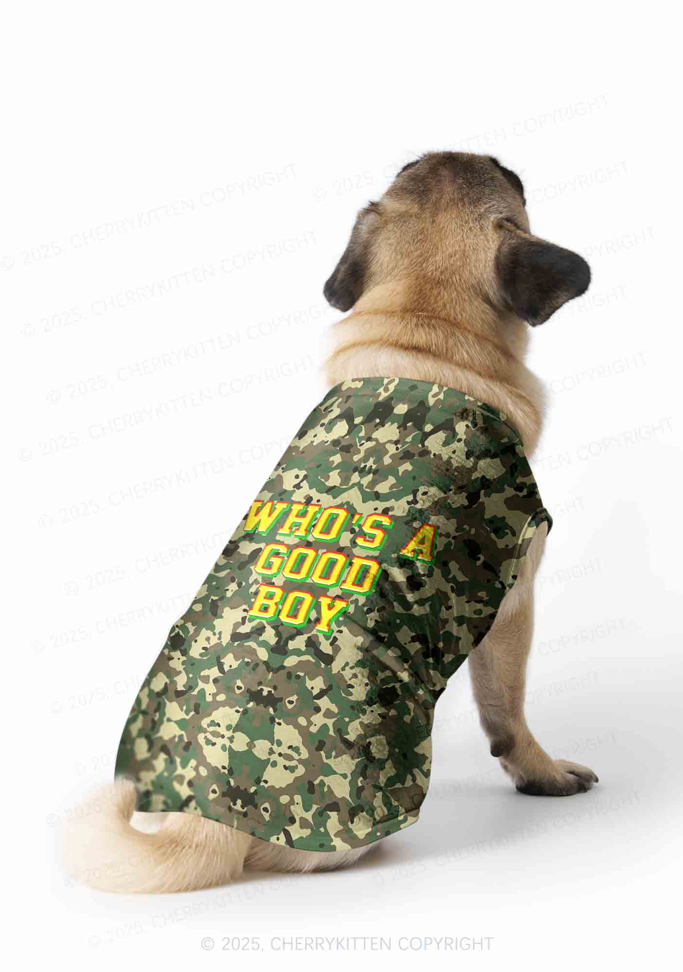 Whos A Good Boy Y2K Pet Tank Top Cherrykitten - Image 2