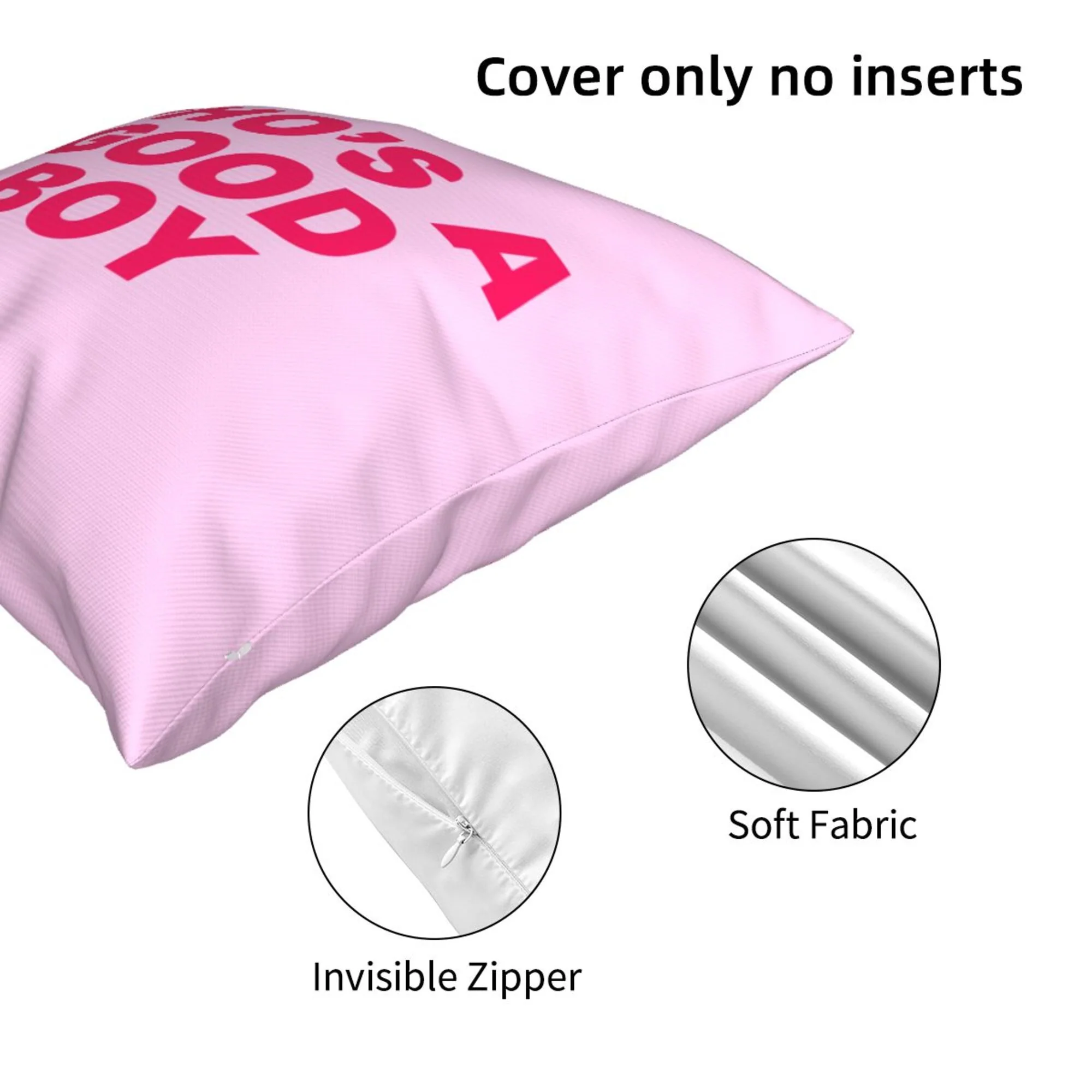 Who's A Good Boy Y2K Throw Pillow Cover Cherrykitten - Image 5