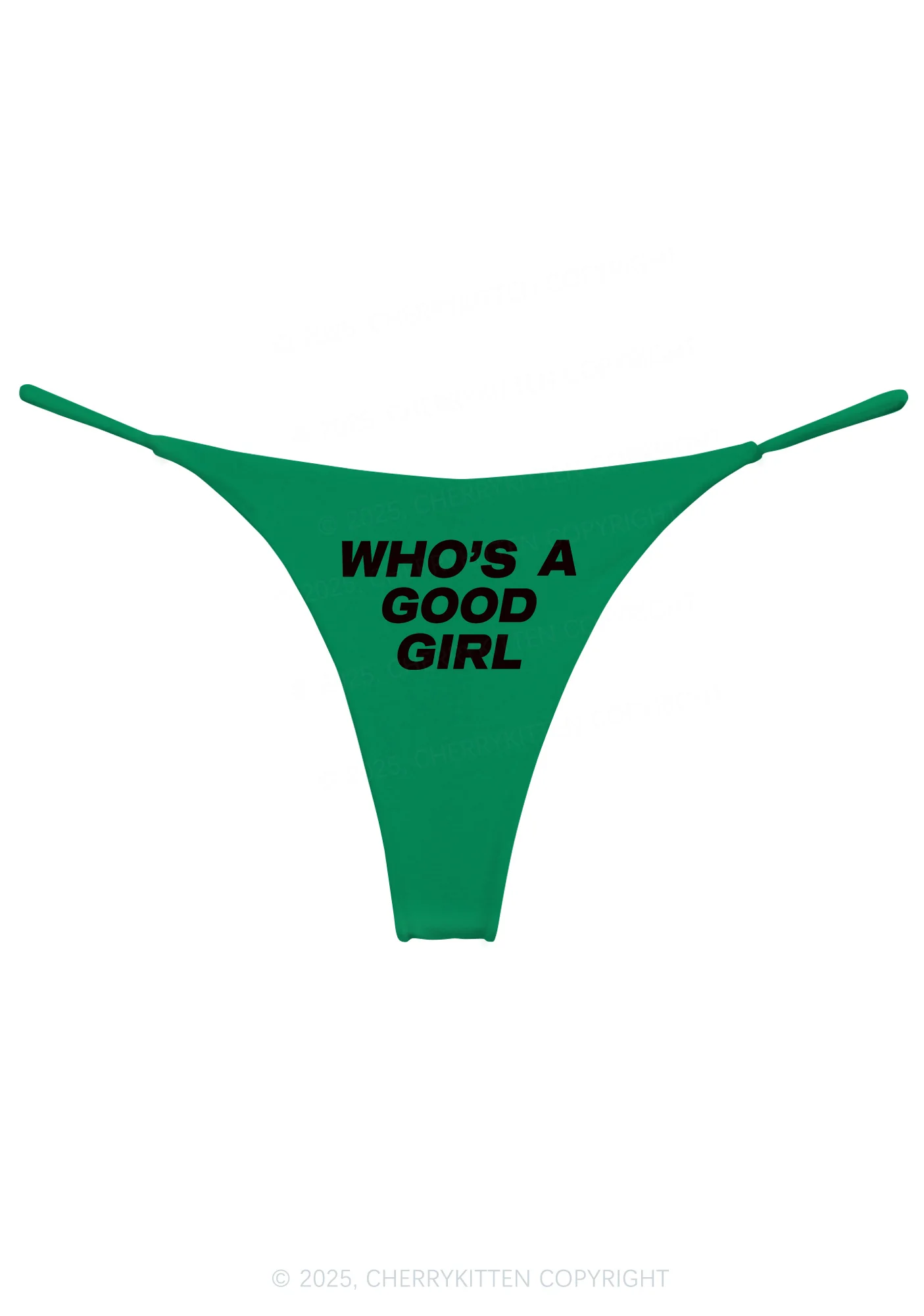 Whos A Good Girl Y2K Bikini String Thong Cherrykitten - Image 10