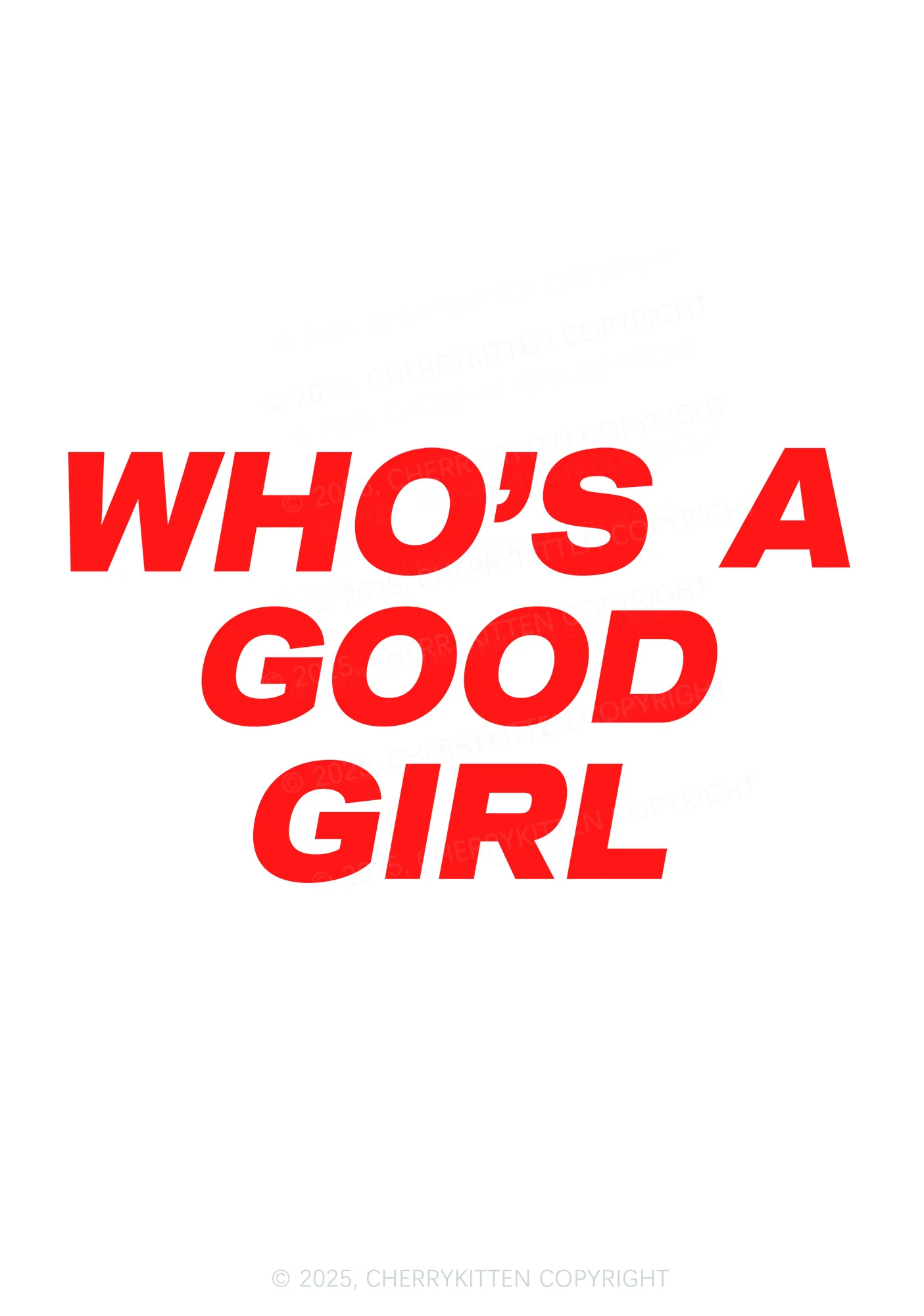 Whos A Good Girl Y2K Bikini String Thong Cherrykitten - Image 2
