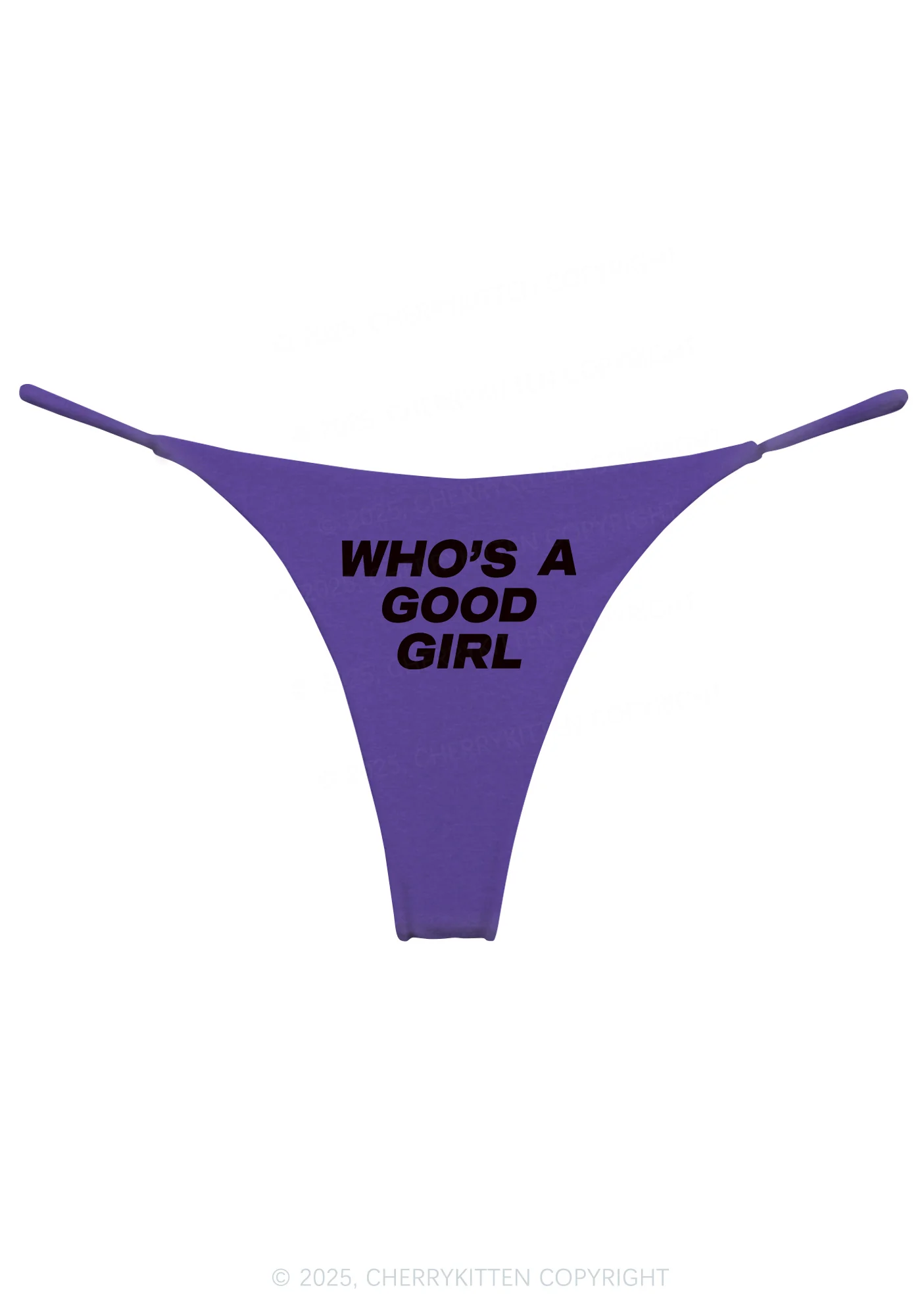 Whos A Good Girl Y2K Bikini String Thong Cherrykitten - Image 6