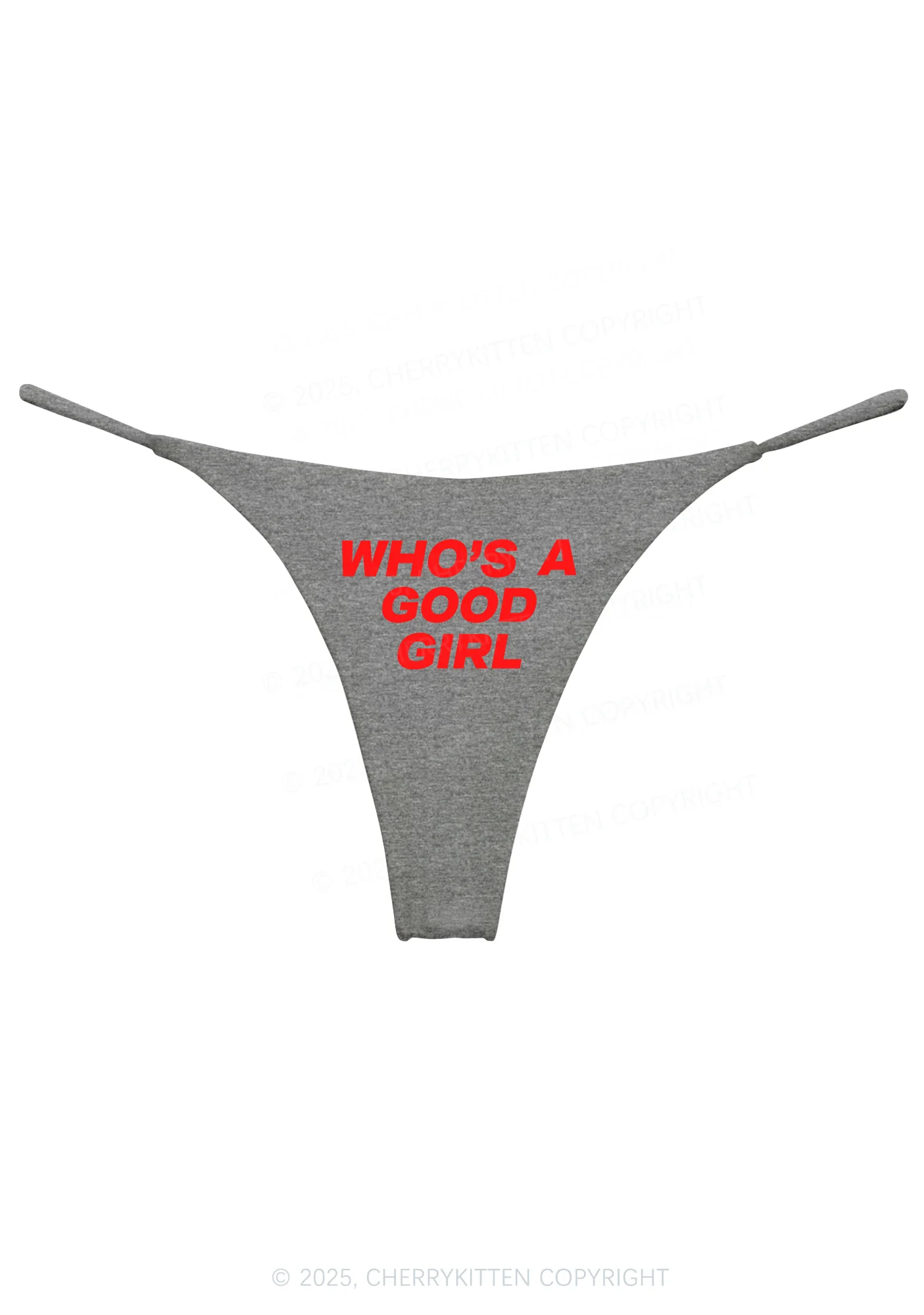 Whos A Good Girl Y2K Bikini String Thong Cherrykitten - Image 9