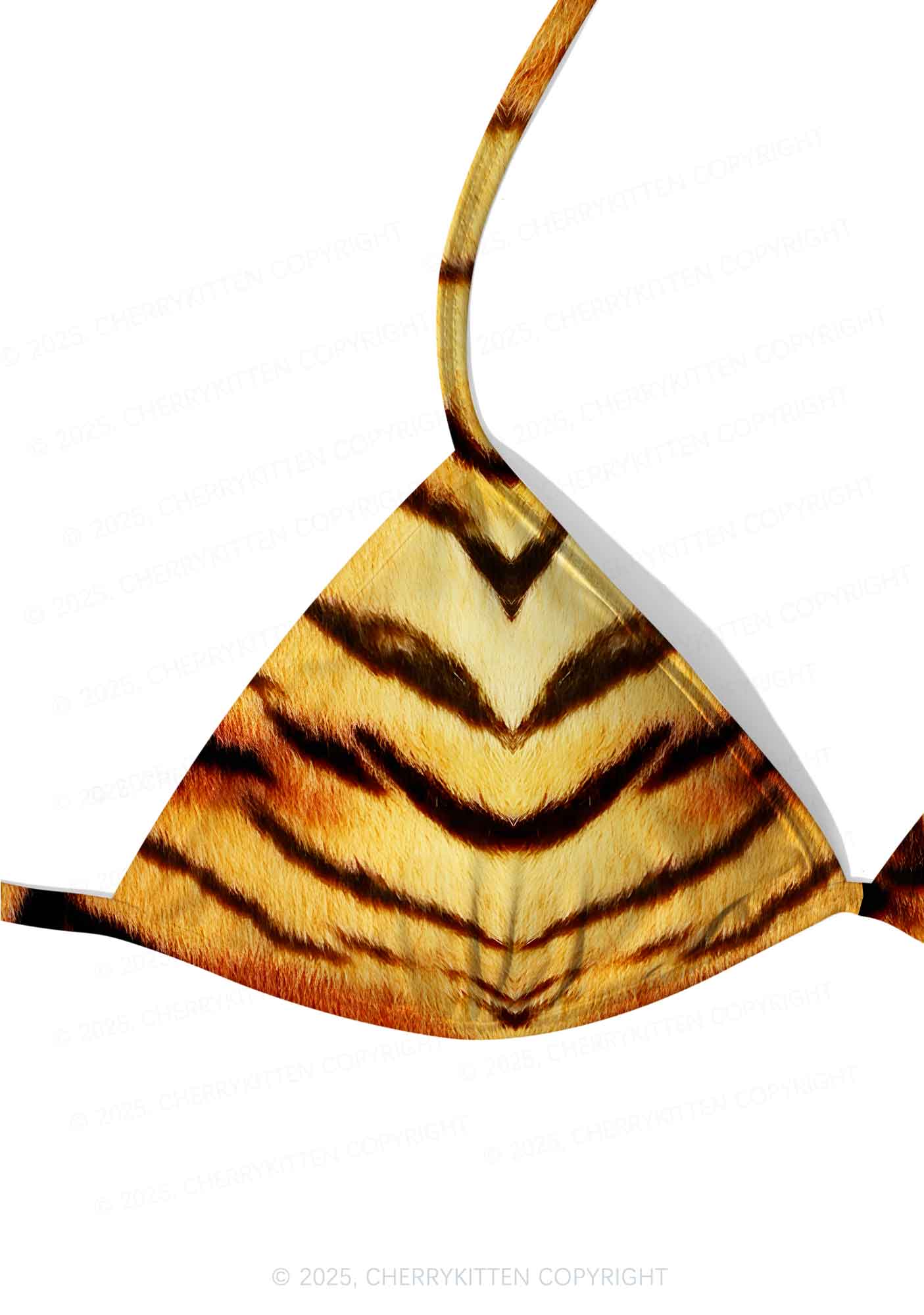 Wild Tiger Texture Y2K Print Bikini Set Cherrykitten - Image 4