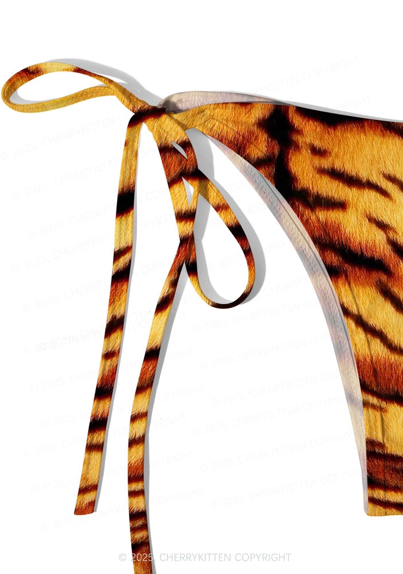 Wild Tiger Texture Y2K Print Bikini Set Cherrykitten - Image 5