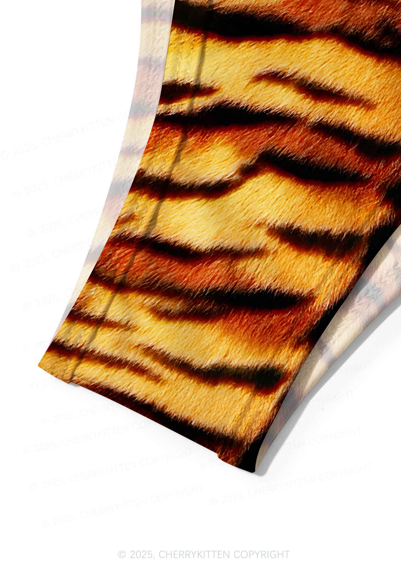 Wild Tiger Texture Y2K Print Bikini Set Cherrykitten - Image 6