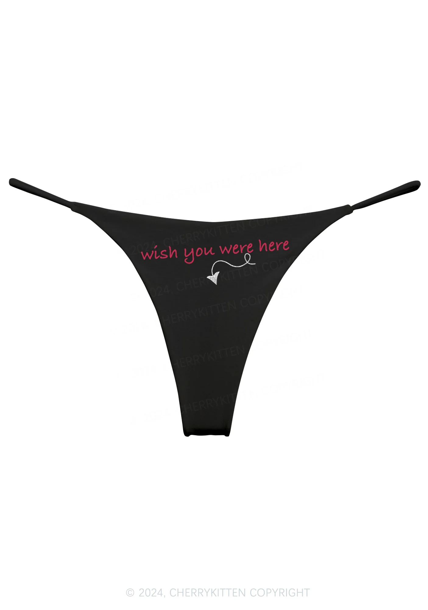 Wish You Were Here Y2K Bikini String Thong Cherrykitten - Image 4