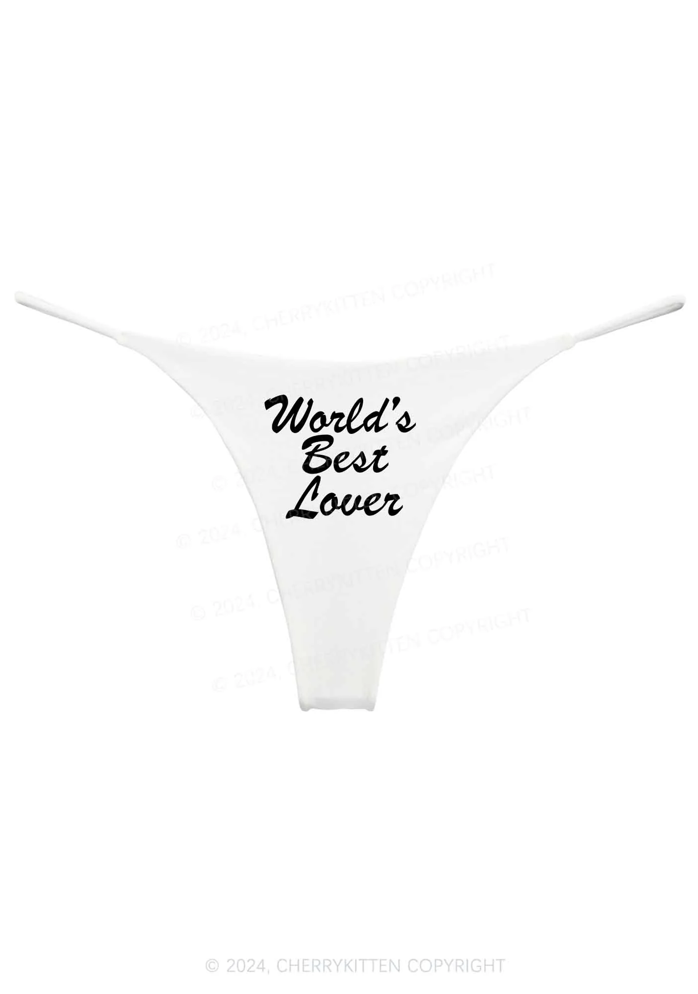 World's Best Lover Y2K Bikini String Thong Cherrykitten - Image 4
