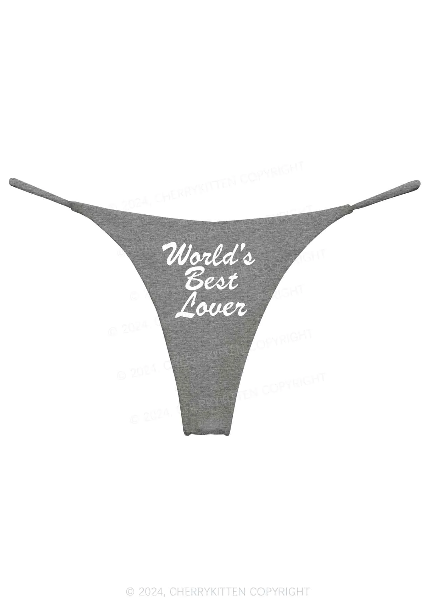 World's Best Lover Y2K Bikini String Thong Cherrykitten - Image 9