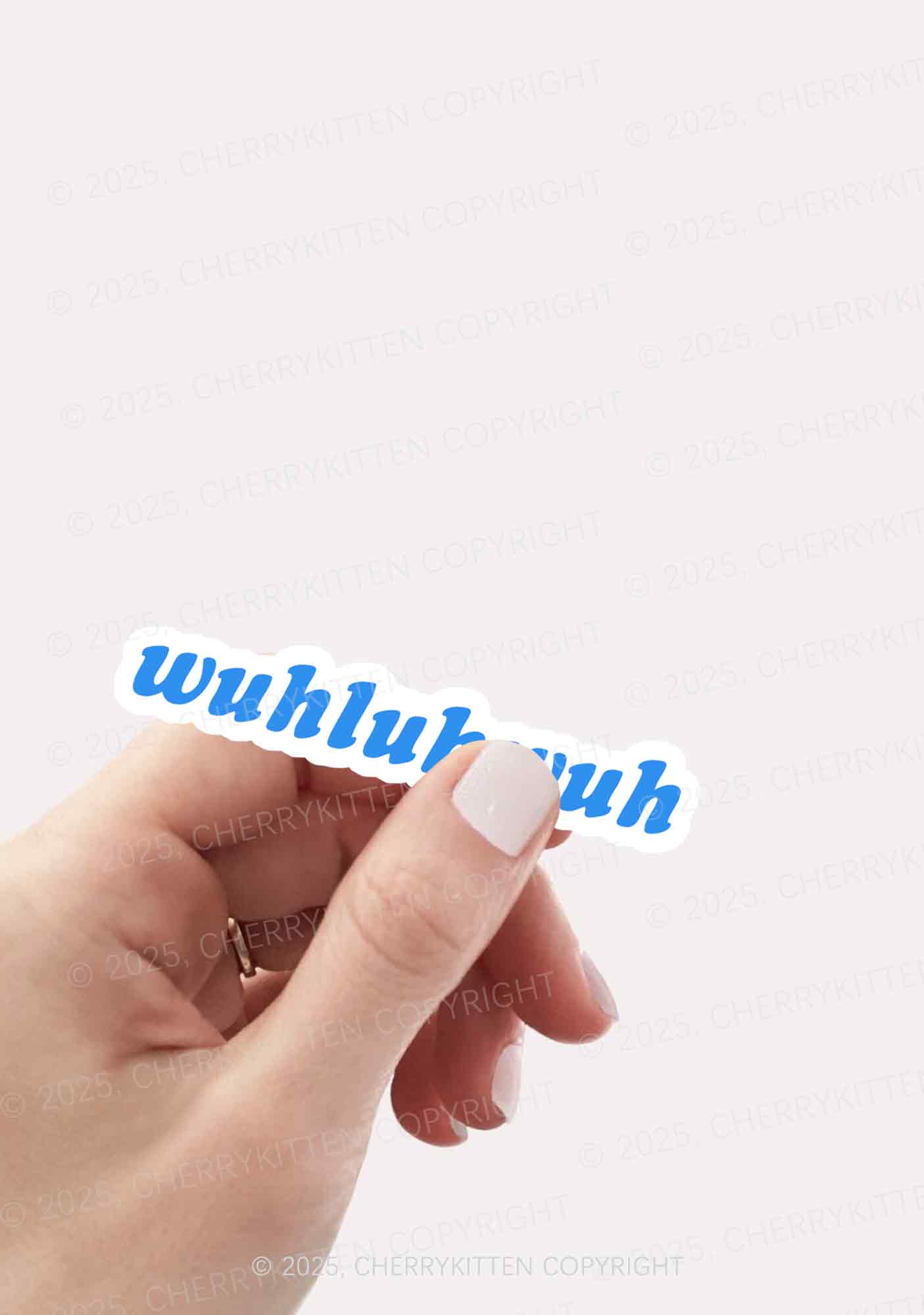 Wuhluhwuh Pride 1Pc Y2K Sticker Cherrykitten - Image 2