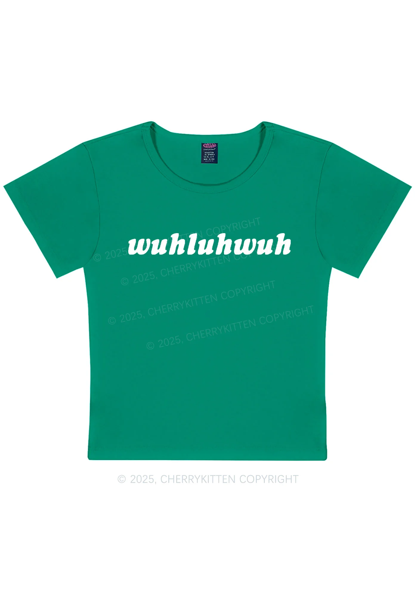Wuhluhwuh Pride Y2K Baby Tee Cherrykitten - Image 11