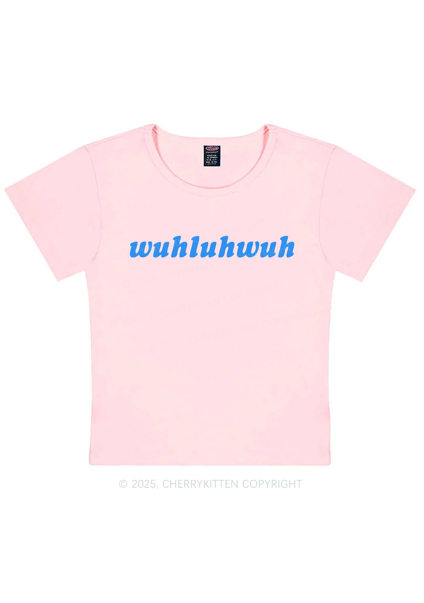 Wuhluhwuh Pride Y2K Baby Tee Cherrykitten - Image 12