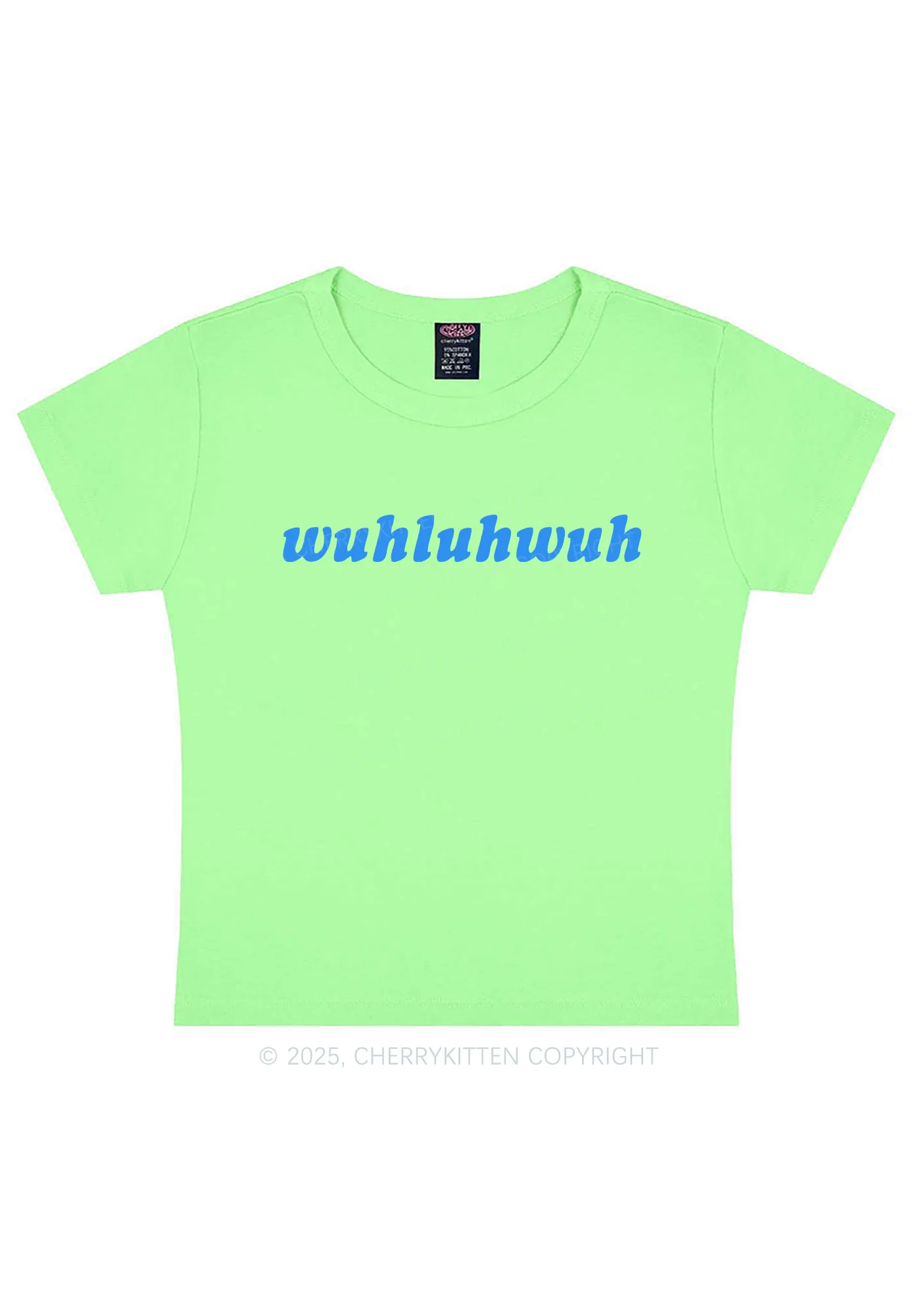 Wuhluhwuh Pride Y2K Baby Tee Cherrykitten - Image 13
