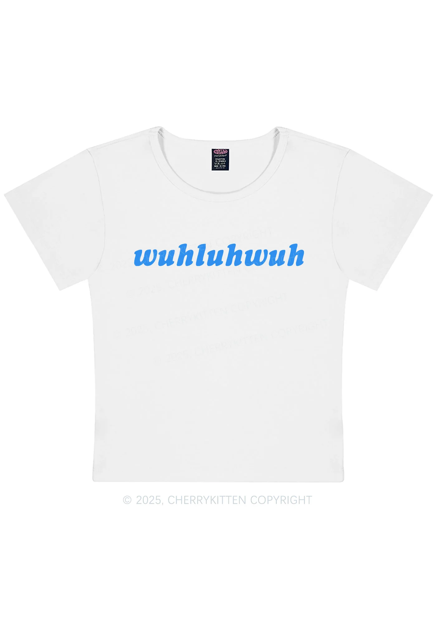 Wuhluhwuh Pride Y2K Baby Tee Cherrykitten - Image 6