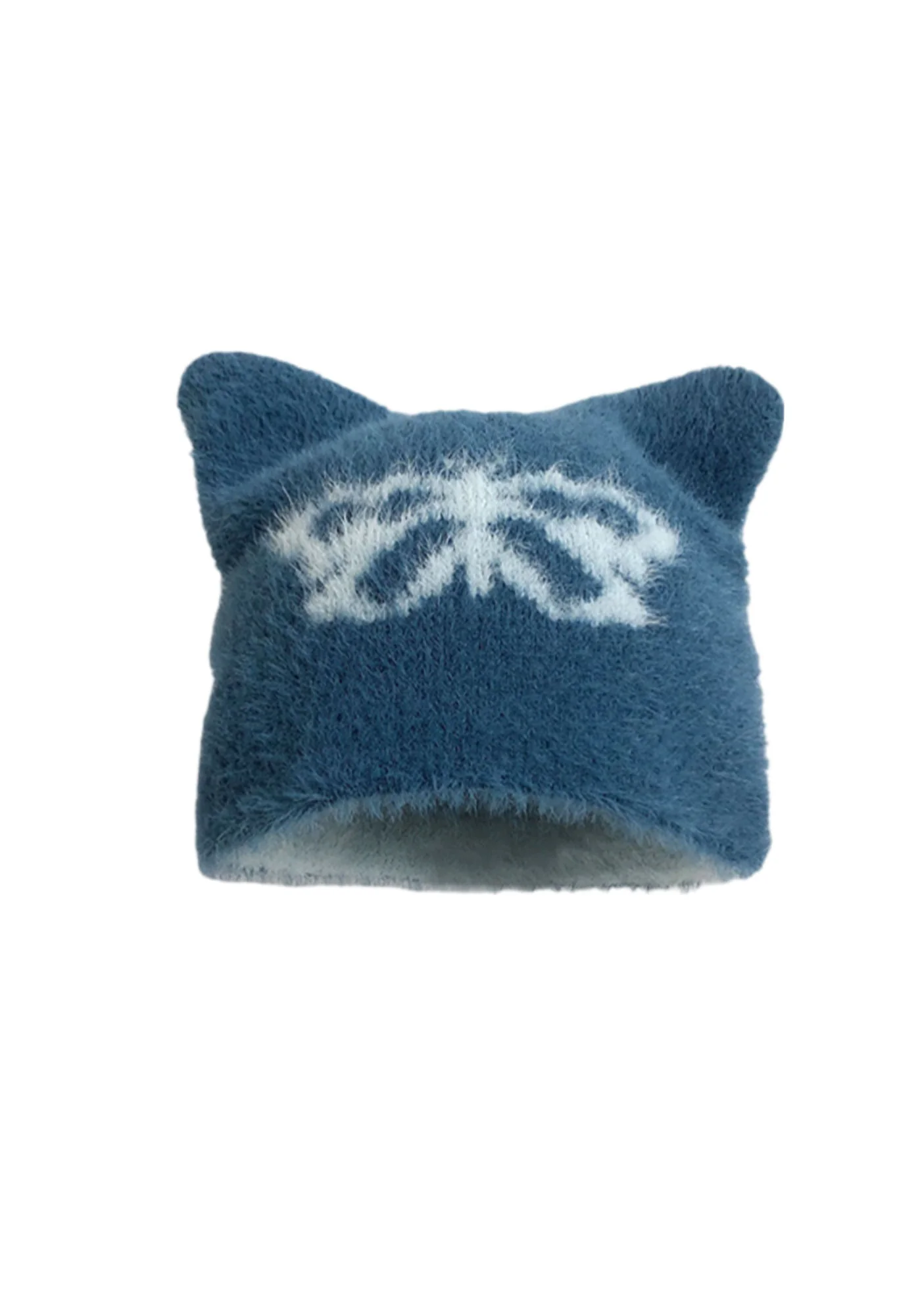 Y2K Butterfly Plush Hat Cherrykitten - Image 2