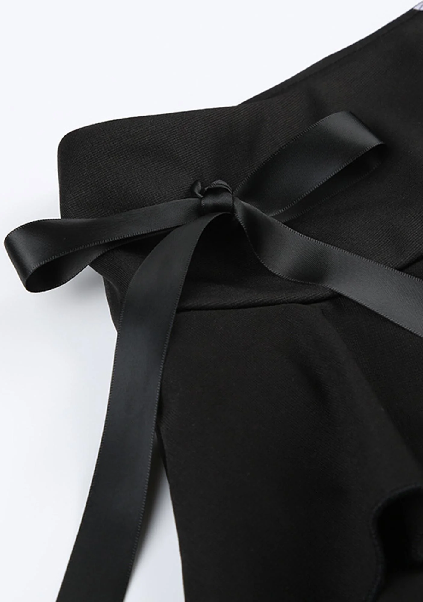 Y2K Dark Style Bow Lace Splicing Skirt Cherrykitten - Image 5