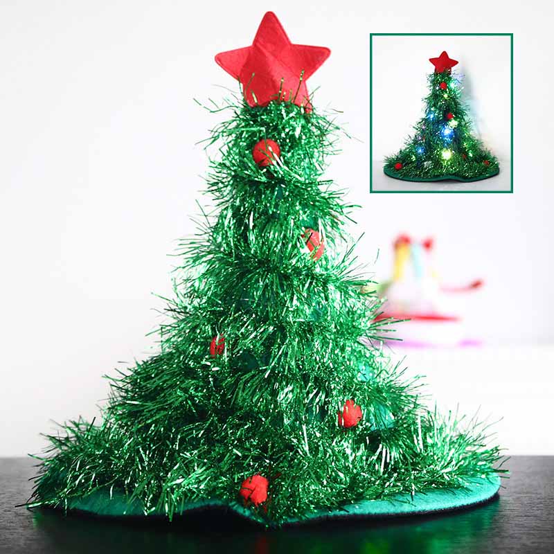 Y2K Pentagram Christmas Tree Hat - Image 5